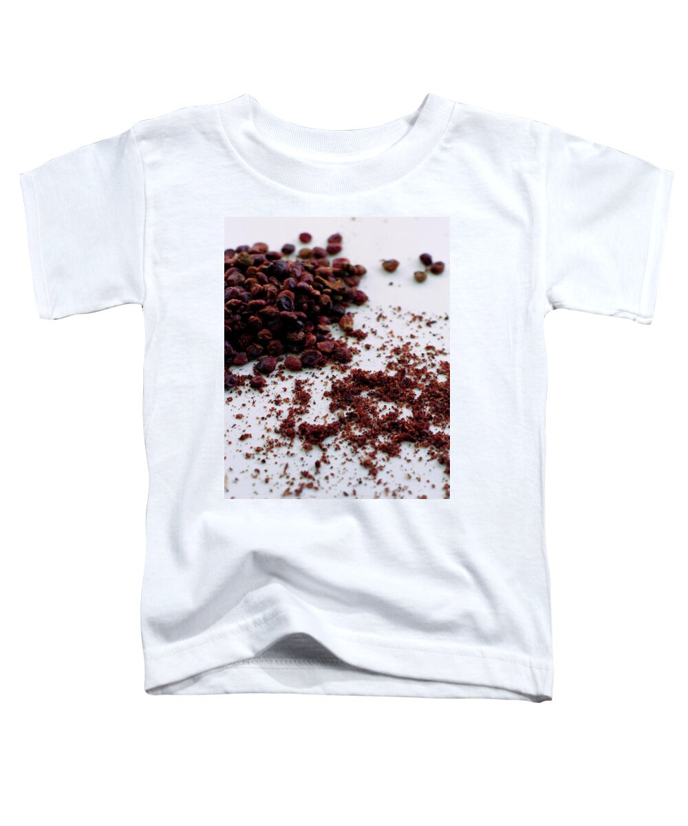 Cooking Toddler T-Shirt featuring the photograph Sumac Spices by Romulo Yanes
