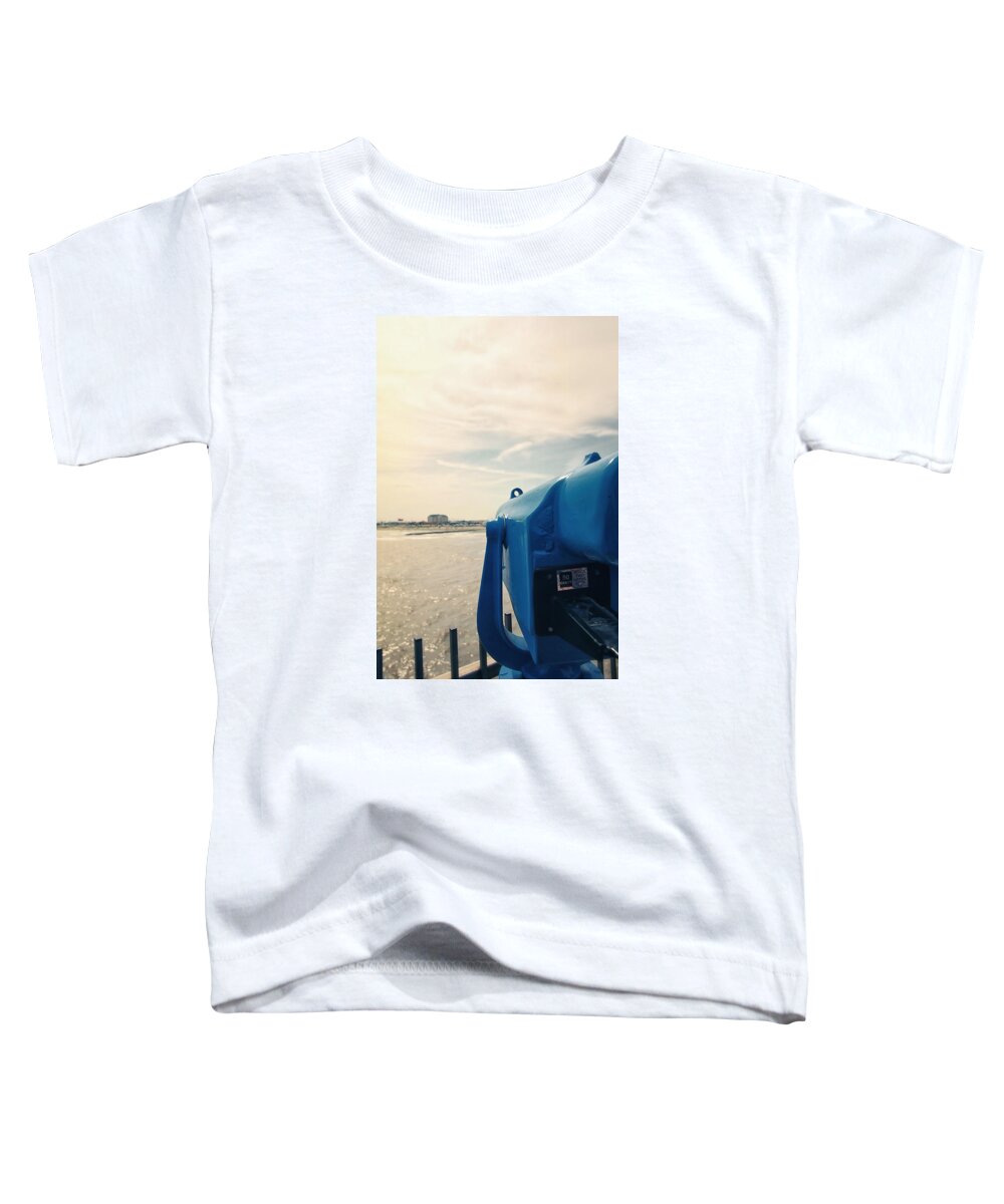 Binoculars Toddler T-Shirt featuring the photograph The View by Trish Mistric