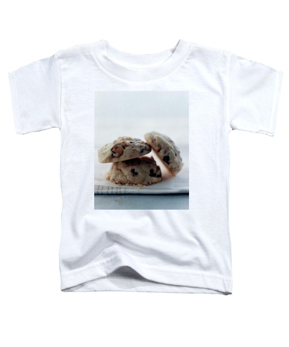 Cooking Toddler T-Shirt featuring the photograph Three Cookies by Romulo Yanes