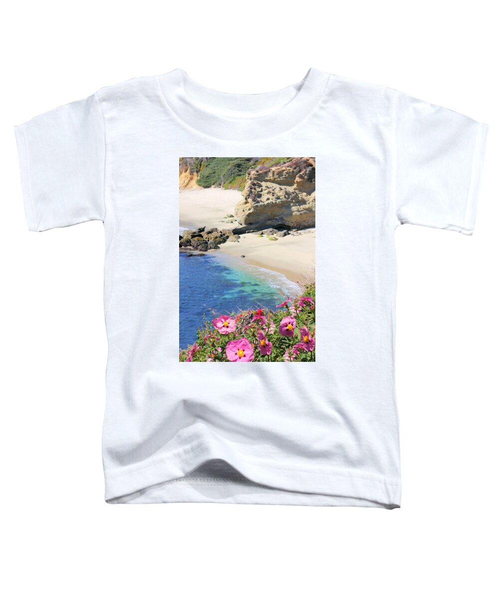 Beach Toddler T-Shirt featuring the photograph Treasure Island Beach by Jane Girardot