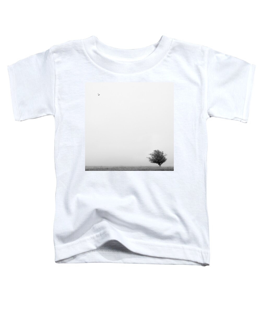 Landscape Toddler T-Shirt featuring the photograph Tree in the Wind by Mike McGlothlen