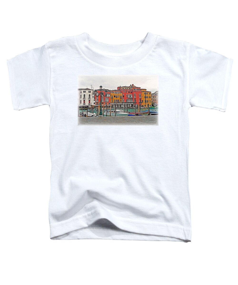 Venice Toddler T-Shirt featuring the photograph Venezia by Hanny Heim