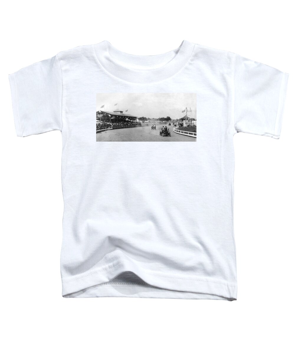 1905 Toddler T-Shirt featuring the photograph Virginia Racetrack, C1905 by Granger