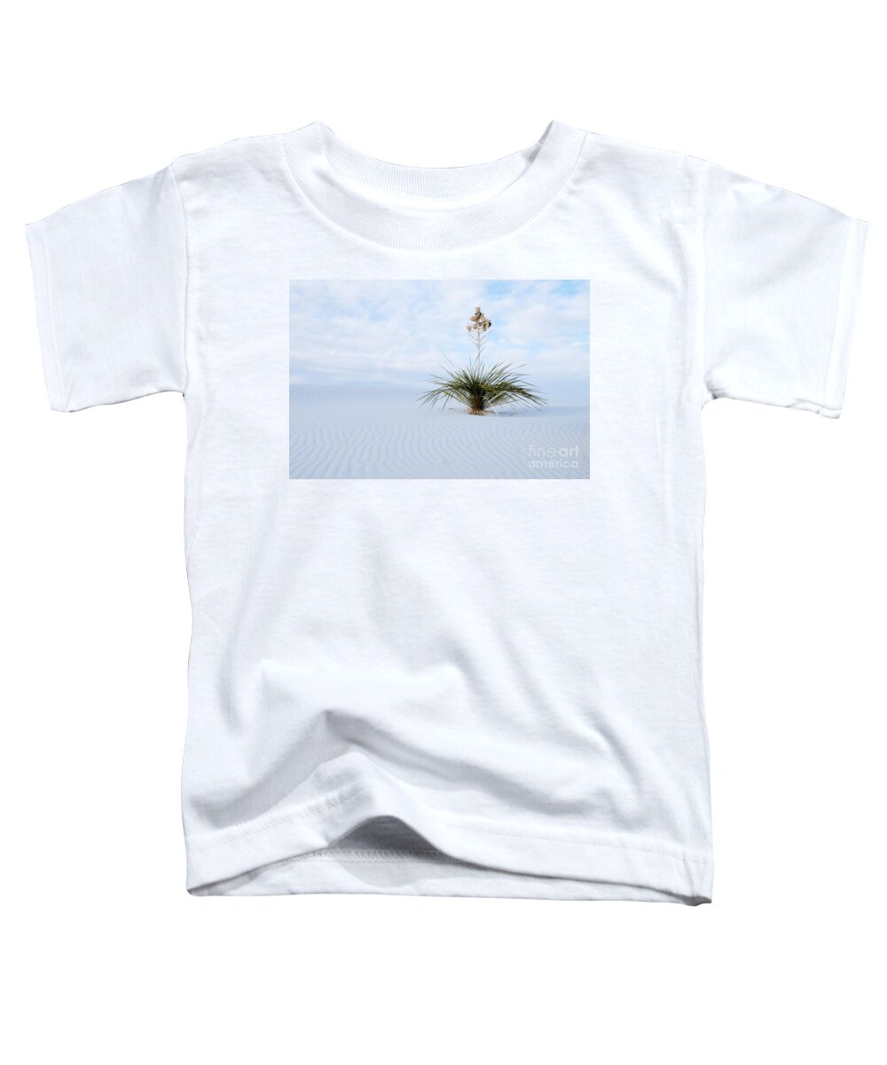Yucca Toddler T-Shirt featuring the photograph Windblown Yucca by Vivian Christopher