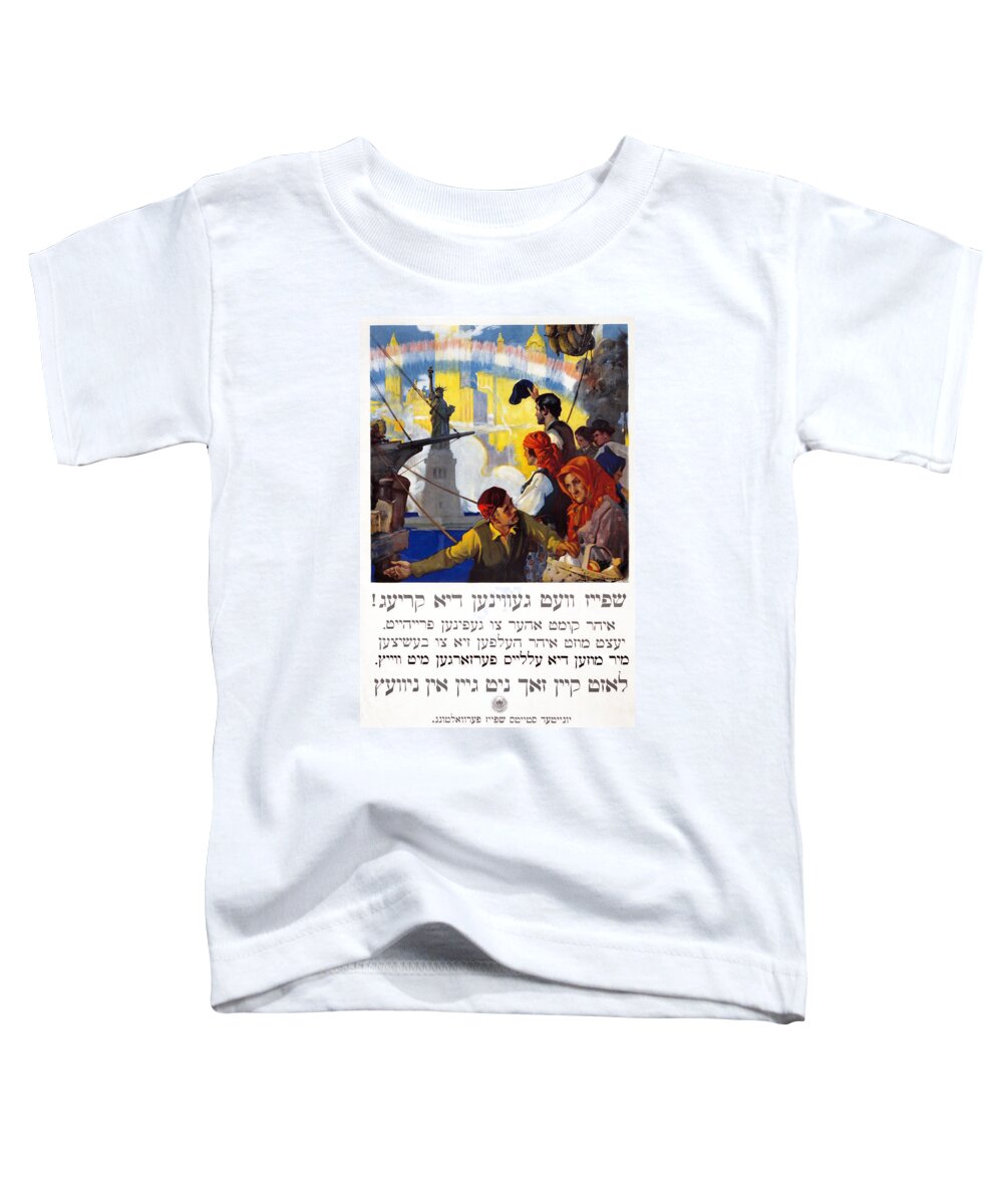 1917 Toddler T-Shirt featuring the painting World War I U by Granger