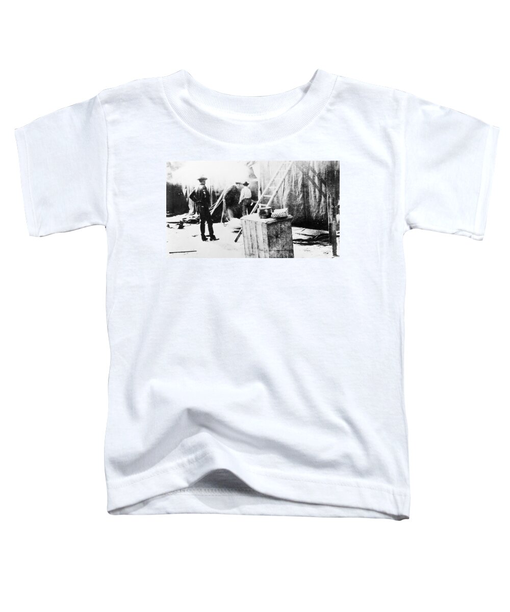 1905 Toddler T-Shirt featuring the photograph Yellow Fever, 1905 by Granger