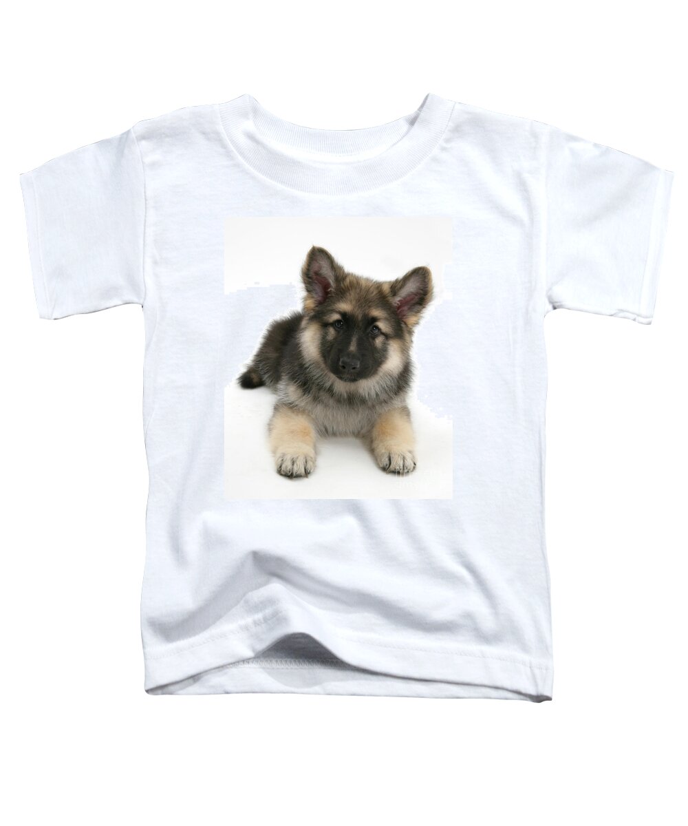 Animal Toddler T-Shirt featuring the photograph German Shepherd #1 by Mark Taylor