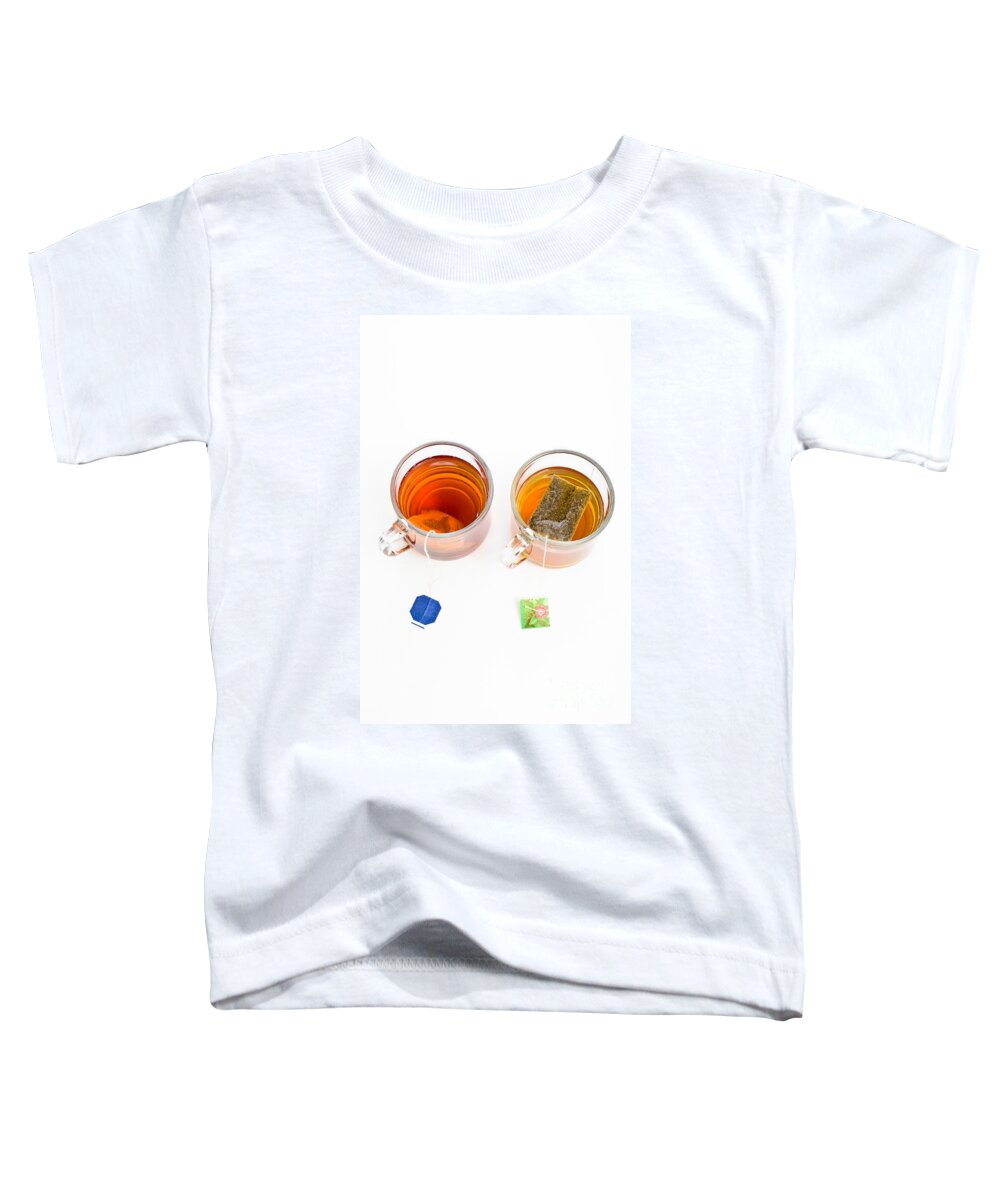Beverage Toddler T-Shirt featuring the photograph Green And Black Tea #2 by Photo Researchers