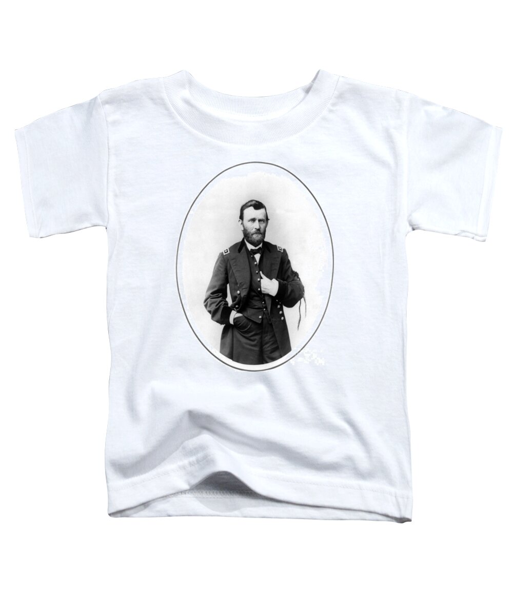 History Toddler T-Shirt featuring the photograph Ulysses S. Grant, 18th American #4 by Photo Researchers