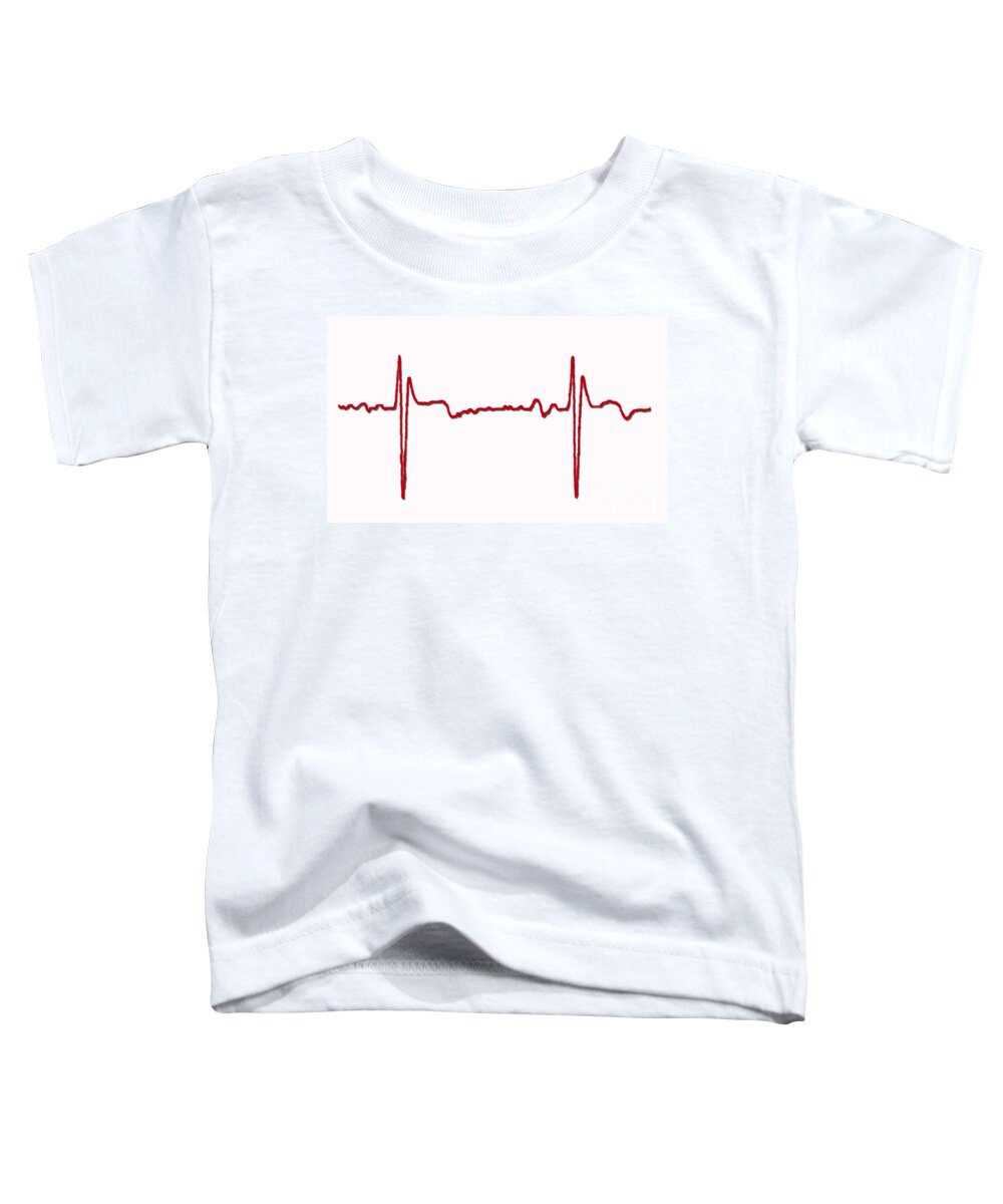Ecg Toddler T-Shirt featuring the photograph Normal Ecg #6 by Science Source