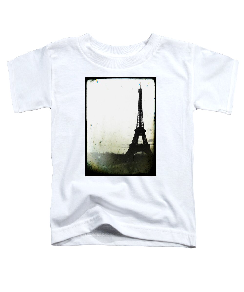Eiffel Tower Toddler T-Shirt featuring the photograph Eiffel Tower - Paris by Marianna Mills
