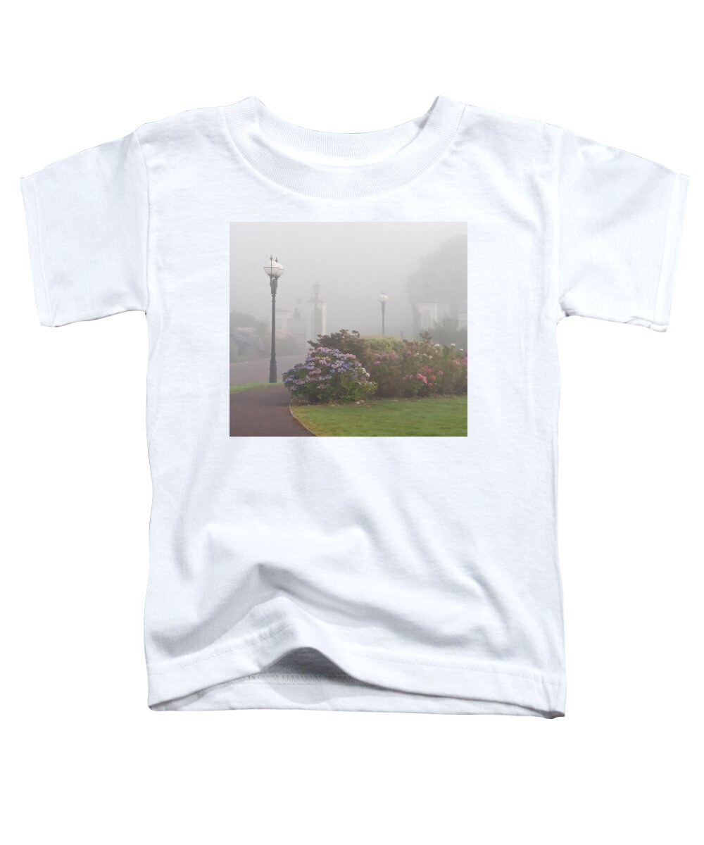 Fog Toddler T-Shirt featuring the photograph Foggy Morn by Rebecca Samler