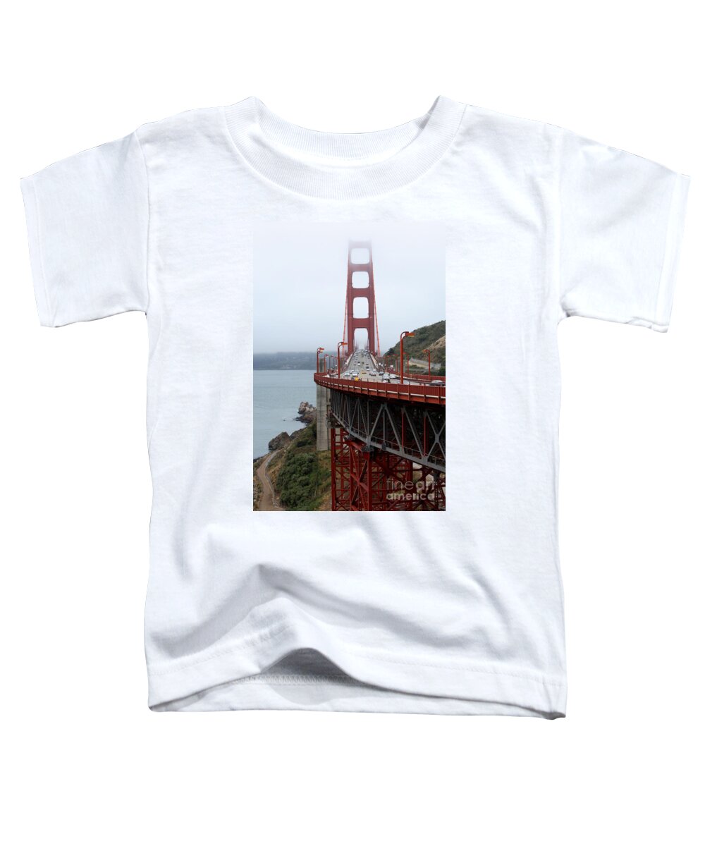 San Toddler T-Shirt featuring the photograph Golden Gate Bridge by Daniel Knighton