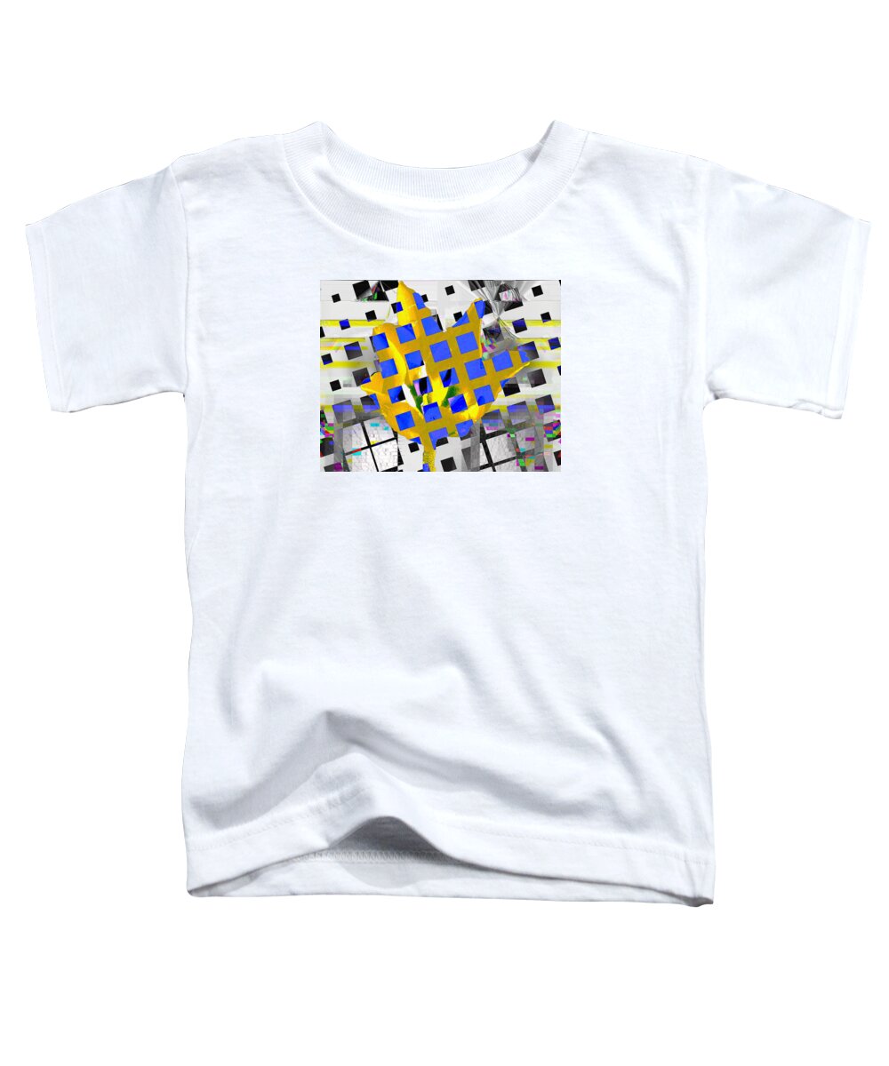  From Journey Through The Burning Brain Toddler T-Shirt featuring the photograph Fragments 6 by The Lovelock experience