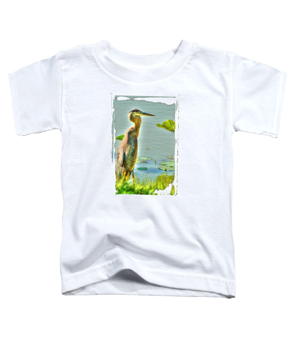 Bird Toddler T-Shirt featuring the photograph Big Bird #1 by Sam Davis Johnson