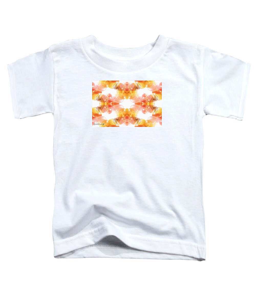 Mccombie Toddler T-Shirt featuring the painting Corsica Abstract #5 by J McCombie
