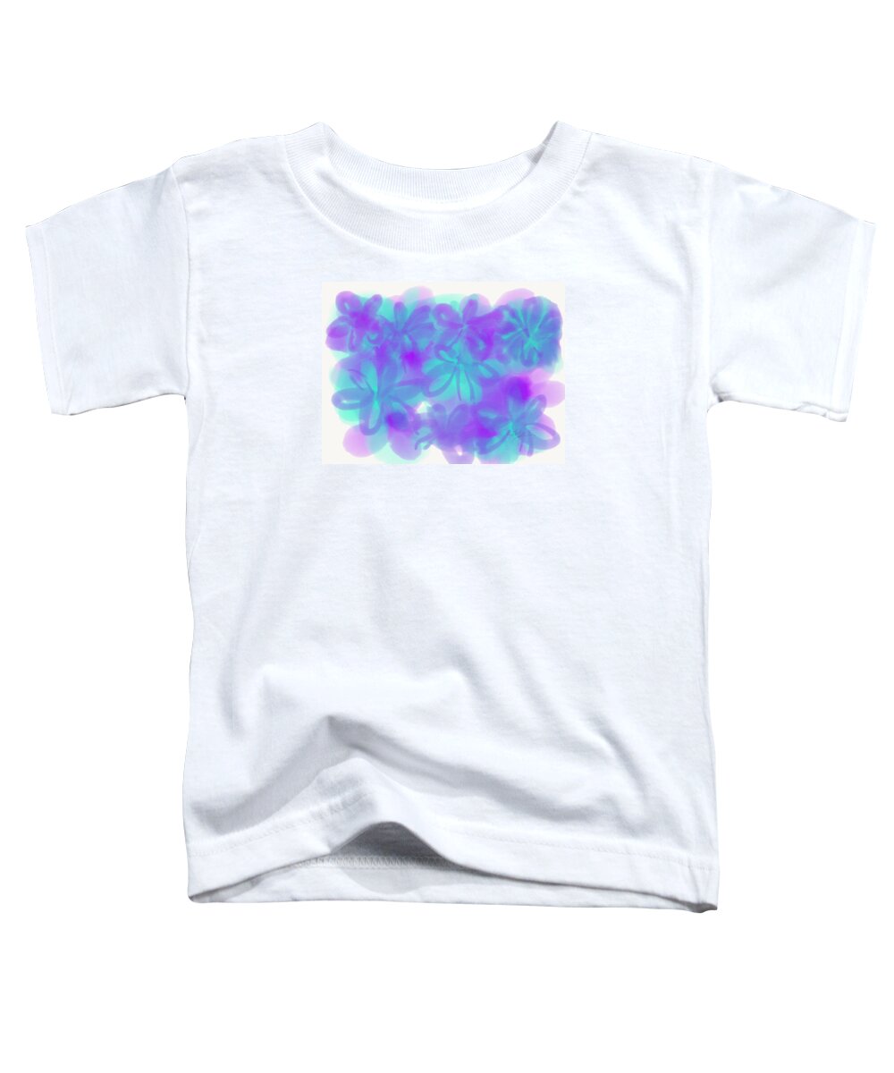 Painting Toddler T-Shirt featuring the painting Dreams #2 by Cristina Stefan