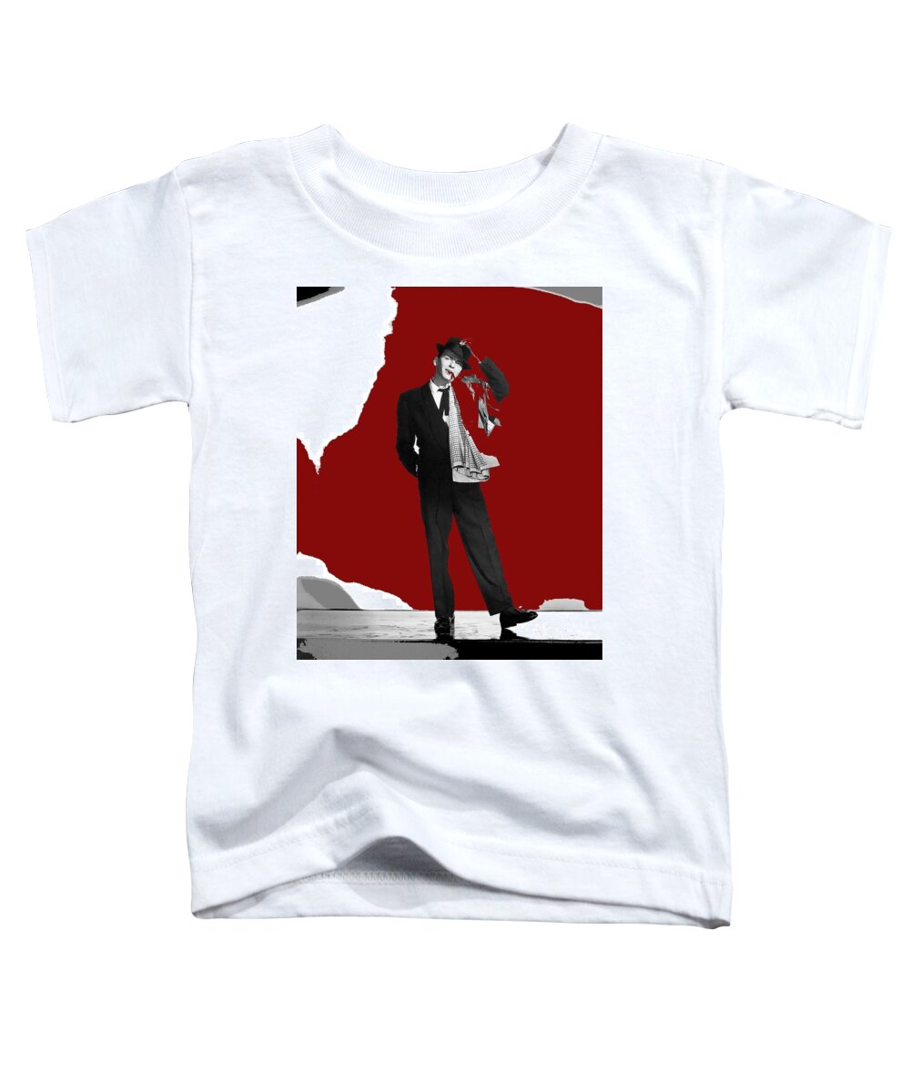 Frank Sinatra Pal Joey Set 2 1957-2015 Toddler T-Shirt featuring the photograph Frank Sinatra Pal Joey set 2 1957-2015 #3 by David Lee Guss