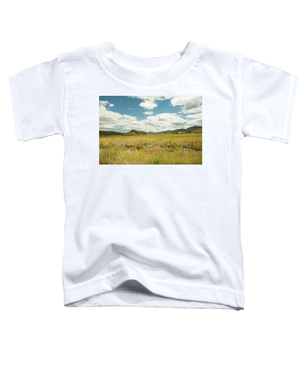  Toddler T-Shirt featuring the photograph Golden Meadows by Carl Wilkerson