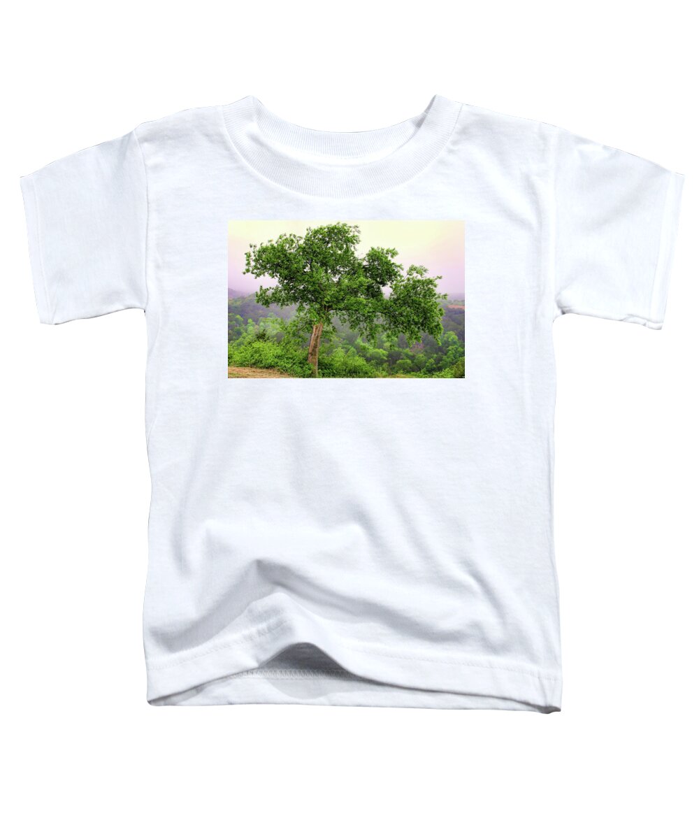 Trees Toddler T-Shirt featuring the photograph Lone Tree #1 by Joan Bertucci