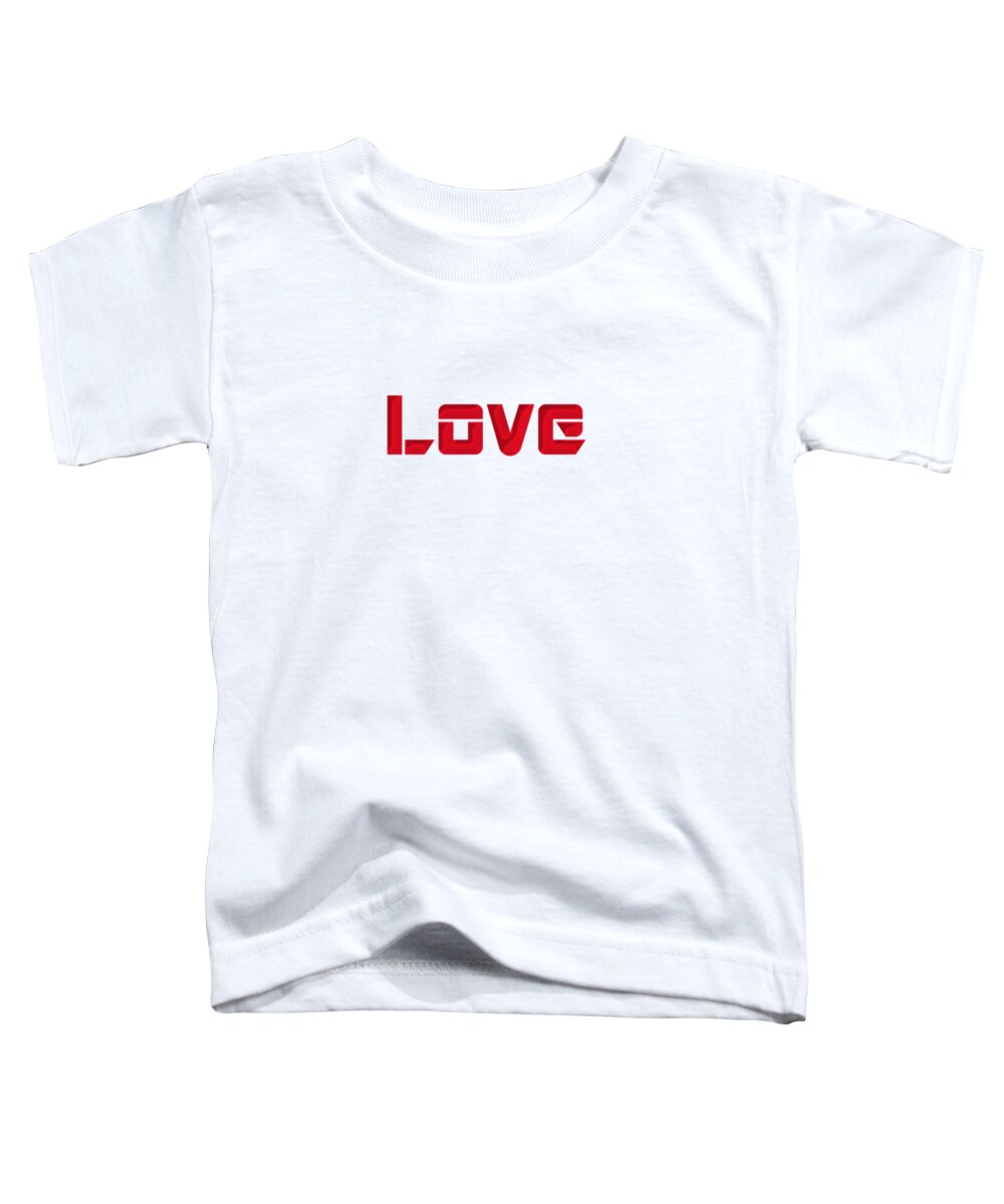 Love Toddler T-Shirt featuring the photograph Love #1 by Mim White