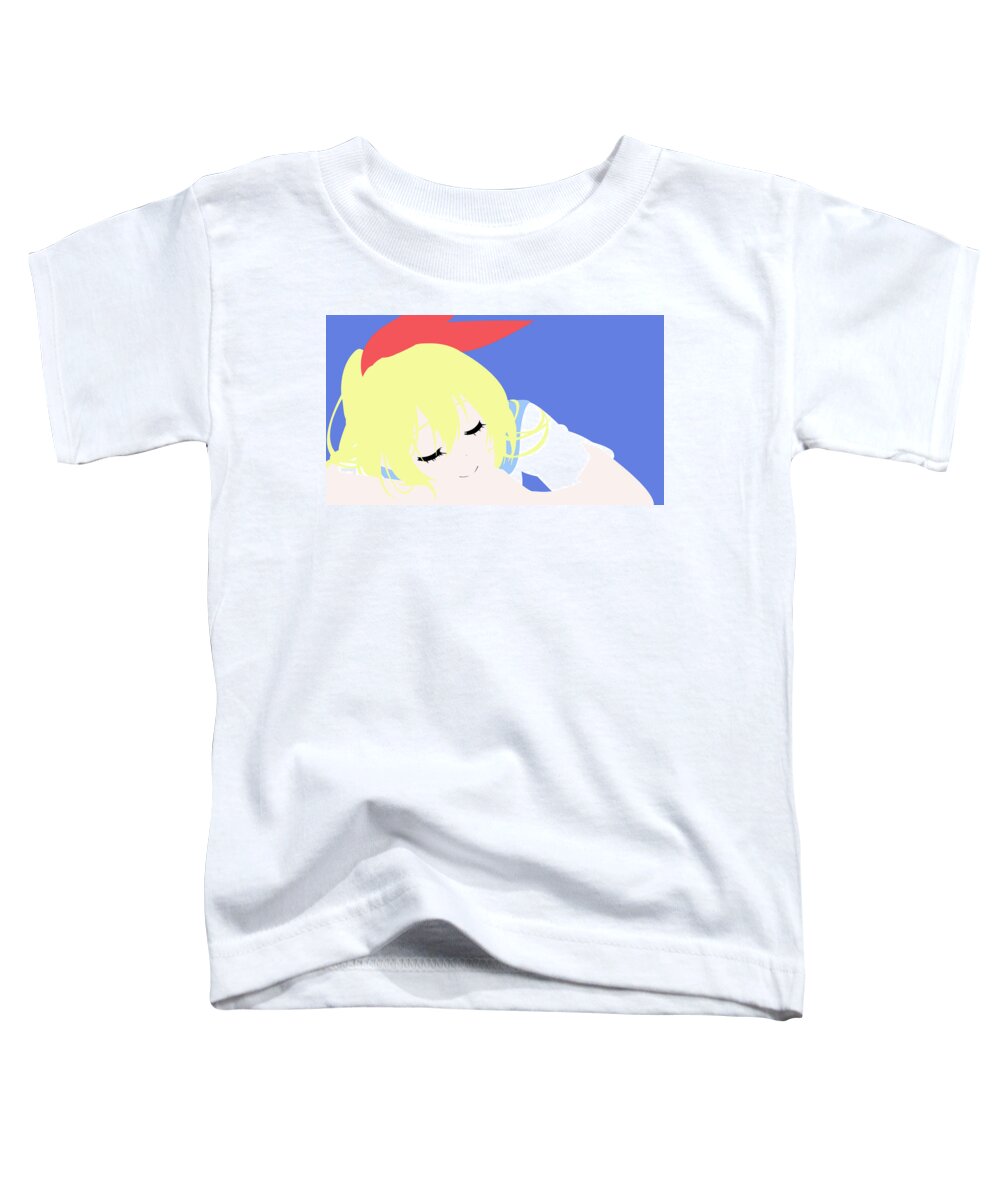 Nisekoi Toddler T-Shirt featuring the digital art Nisekoi #1 by Maye Loeser
