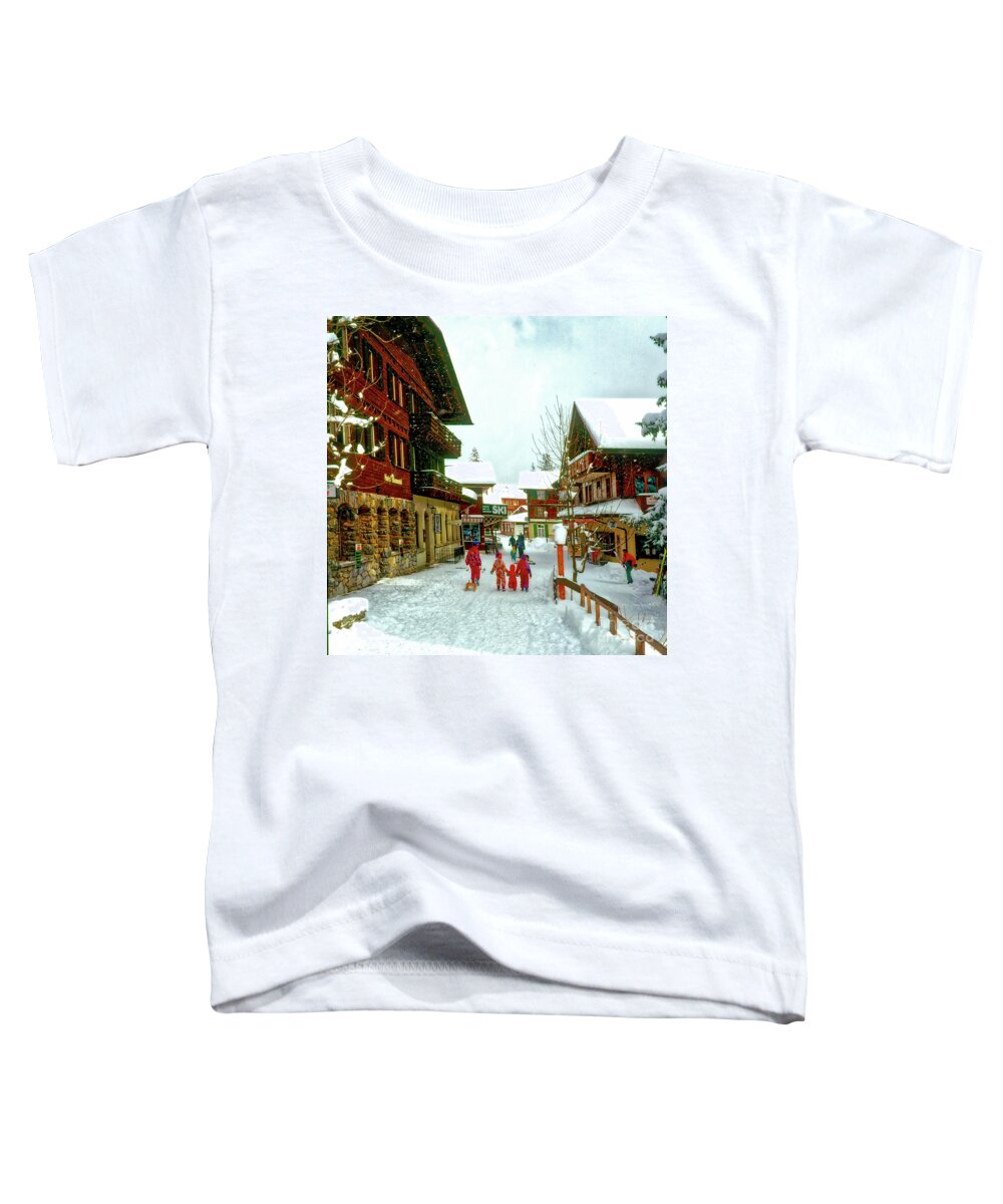 Switzerland Toddler T-Shirt featuring the photograph Switzerland Alps by Tom Jelen