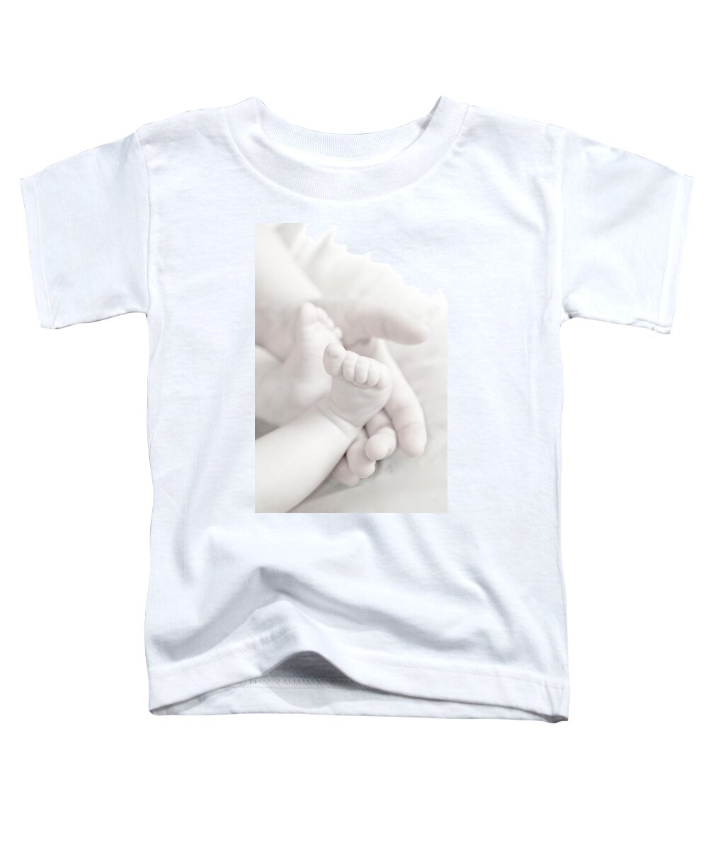 Feet Toddler T-Shirt featuring the photograph Tiny Feet #1 by Sebastian Musial