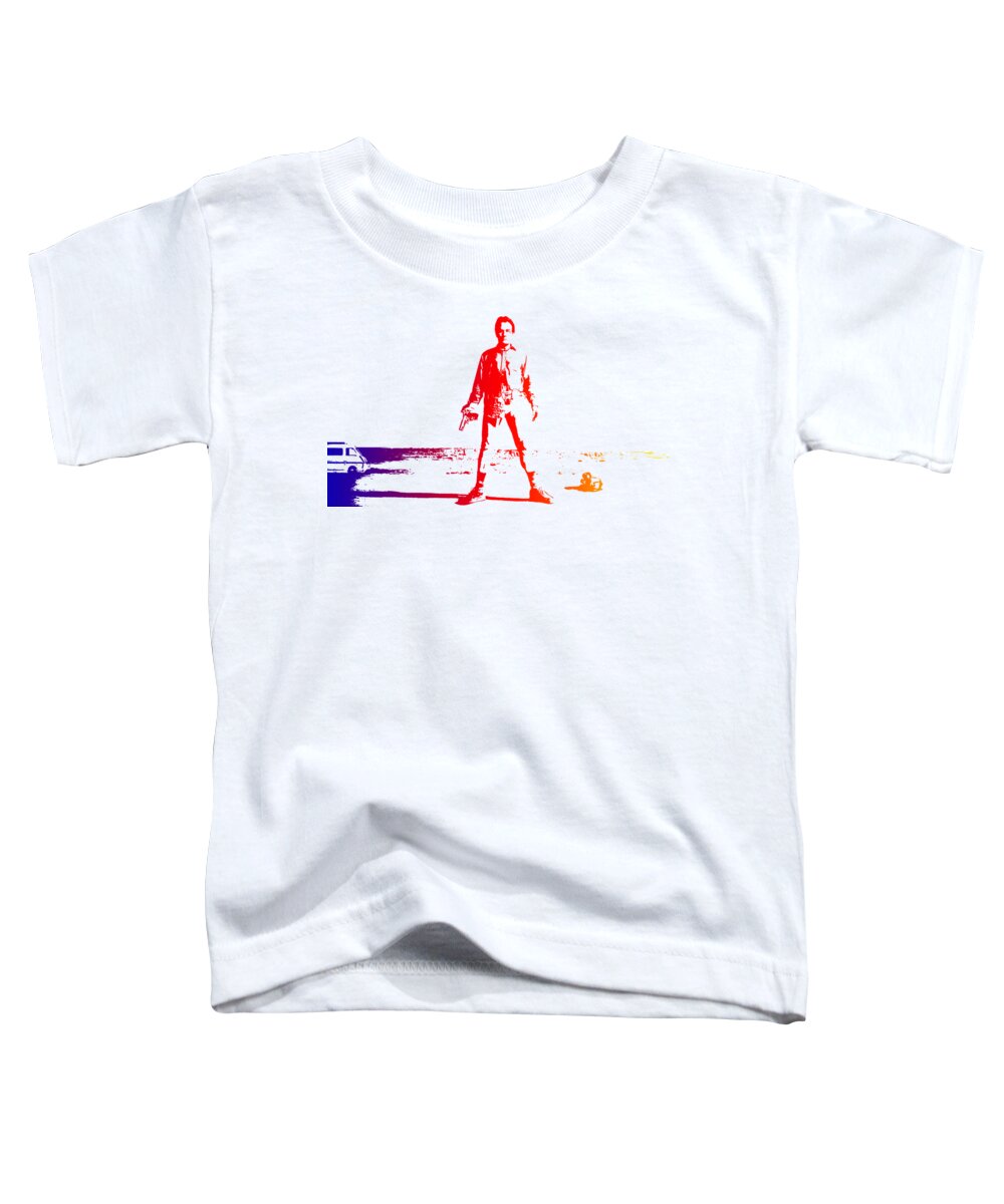 Breaking Bad Toddler T-Shirt featuring the photograph Walter White aka Heisenberg #2 by Chris Smith