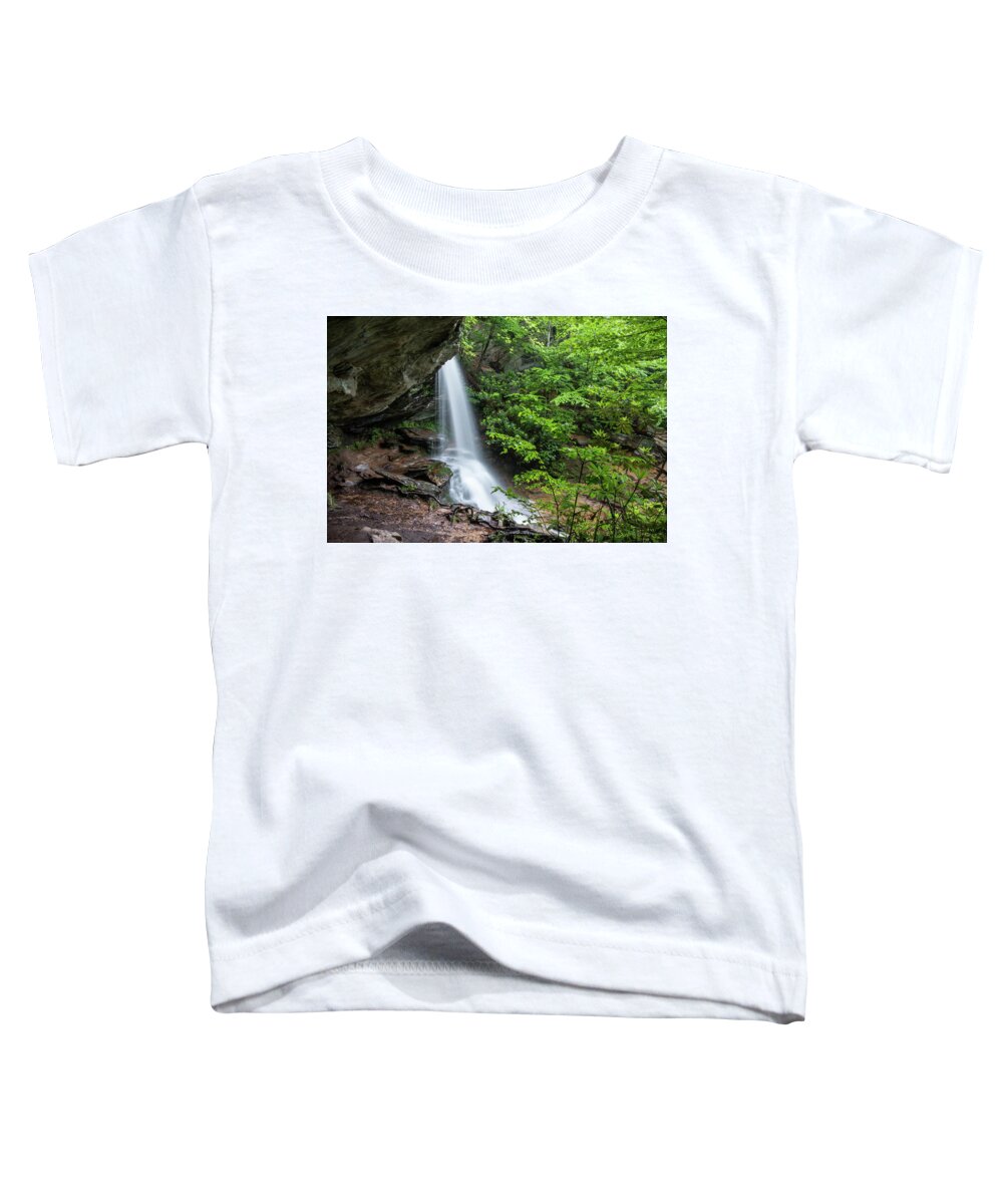 Window Falls Toddler T-Shirt featuring the photograph Window Falls #1 by Chris Berrier
