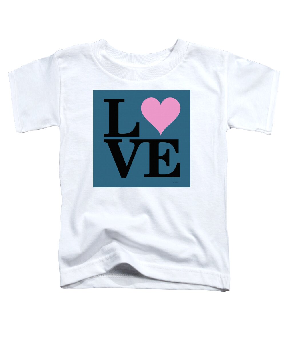 Love Toddler T-Shirt featuring the digital art Love Heart Sign #11 by Gregory Murray
