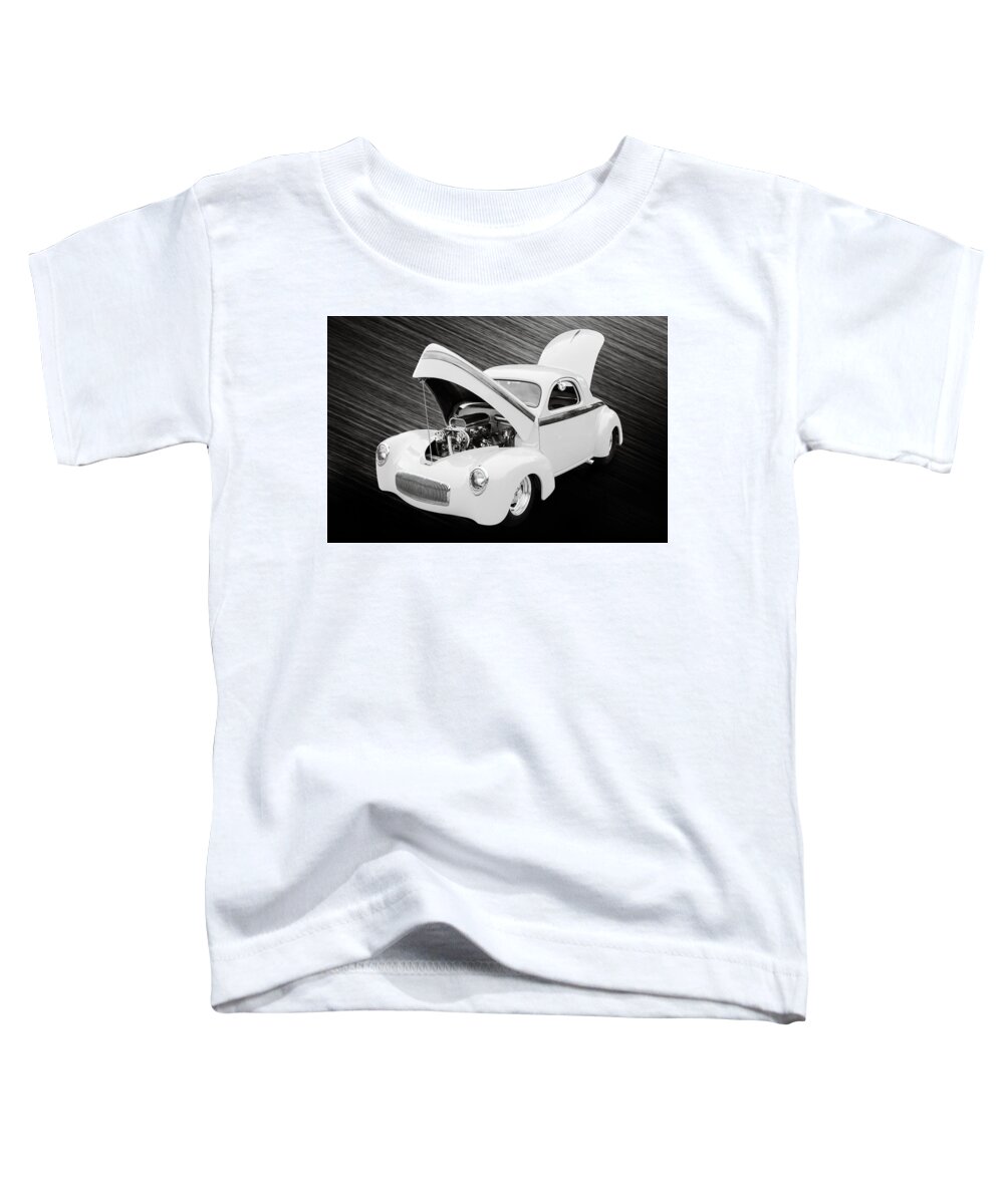 1941 Willys Coope Toddler T-Shirt featuring the photograph 1941 Willys Coope Classic Car Photograph 1225.01 by M K Miller