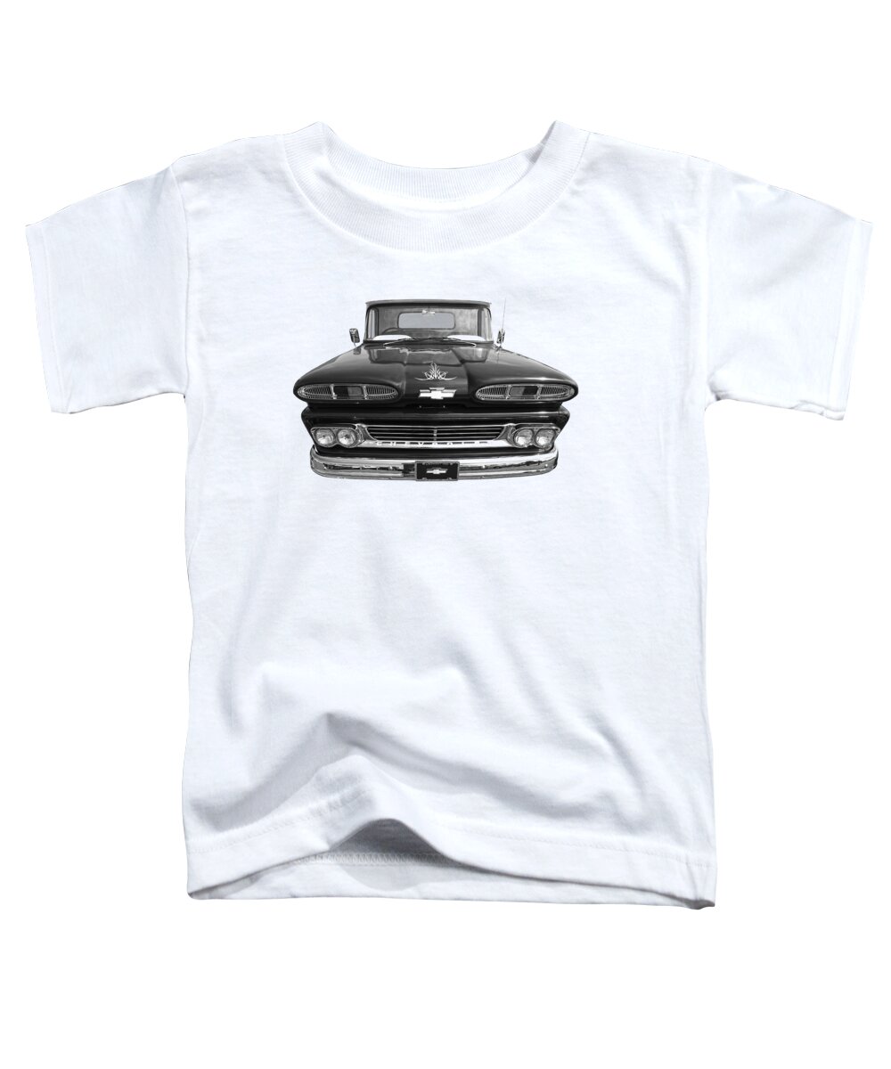 Chevrolet Truck Toddler T-Shirt featuring the photograph 1960 Chevy Truck by Gill Billington