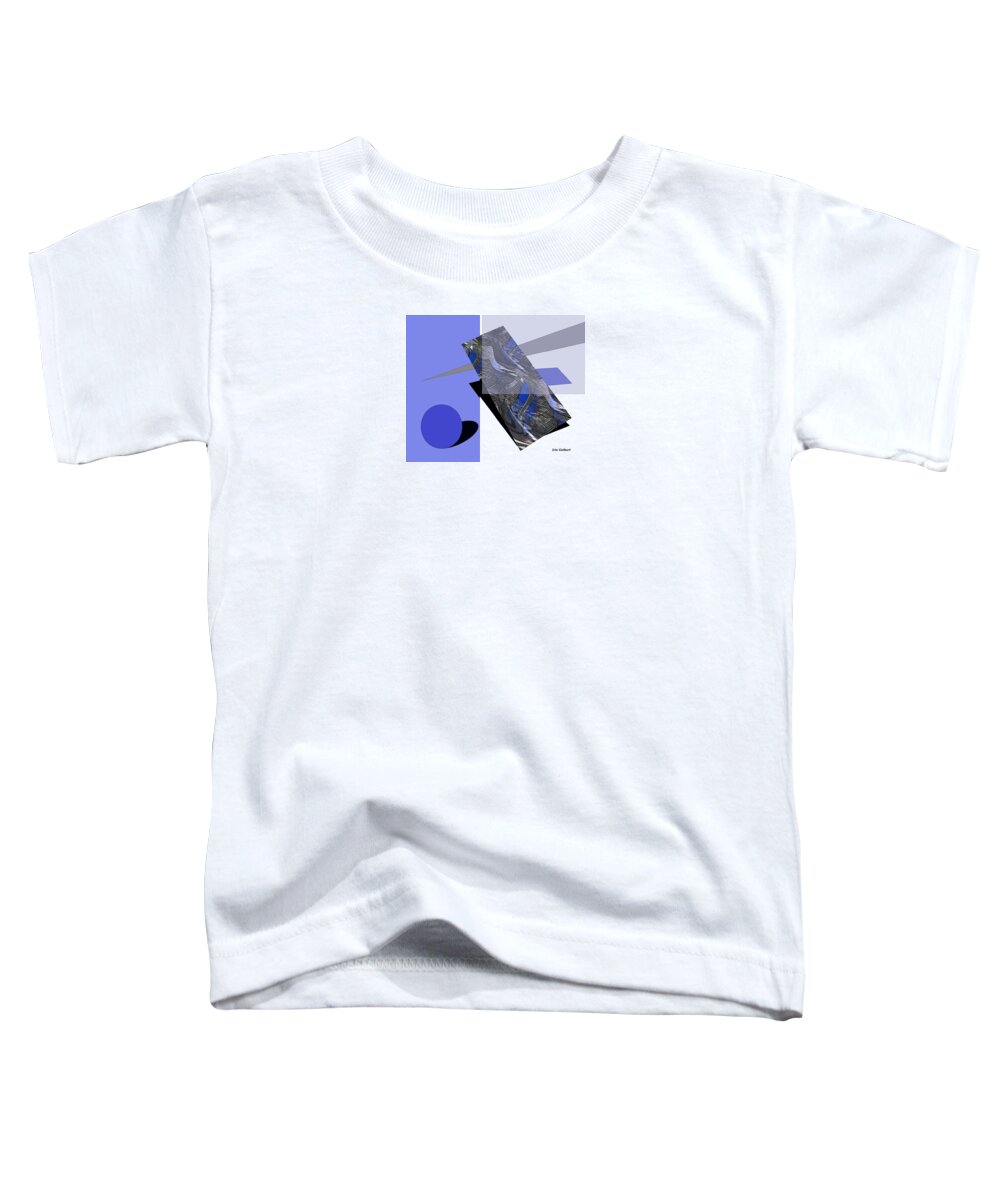 Abstract Toddler T-Shirt featuring the digital art Abstract #40 #2 by Iris Gelbart