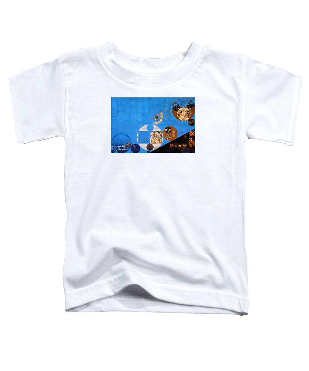 Poster Toddler T-Shirt featuring the digital art Abstract painting - Pancho #2 by Vitaliy Gladkiy
