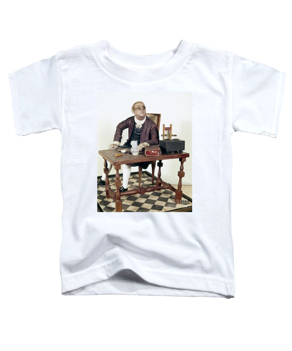18th Century Toddler T-Shirt featuring the photograph Benjamin Franklin (1706-1790) #2 by Granger