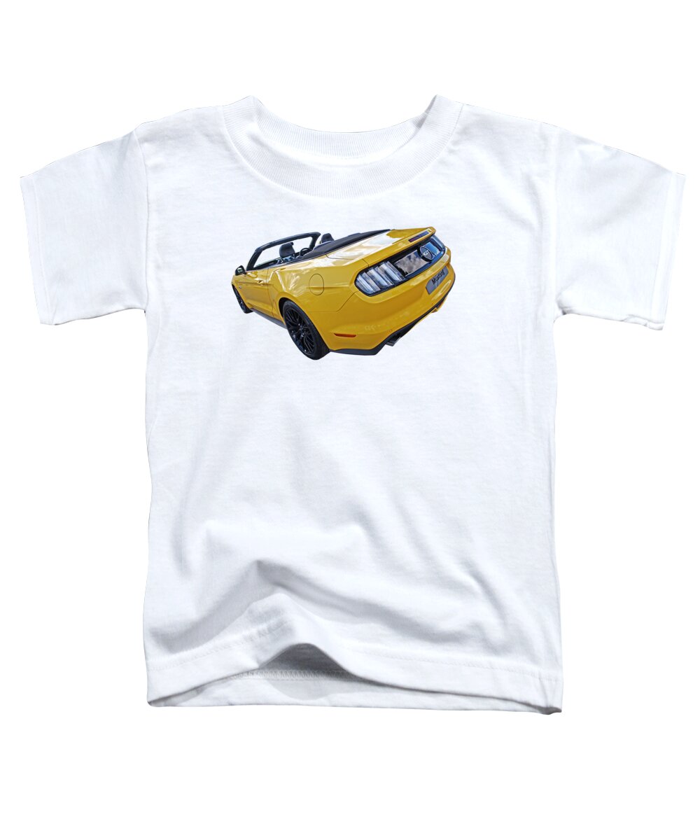 Ford Mustang Toddler T-Shirt featuring the photograph 2016 RHD Mustang GT by Gill Billington