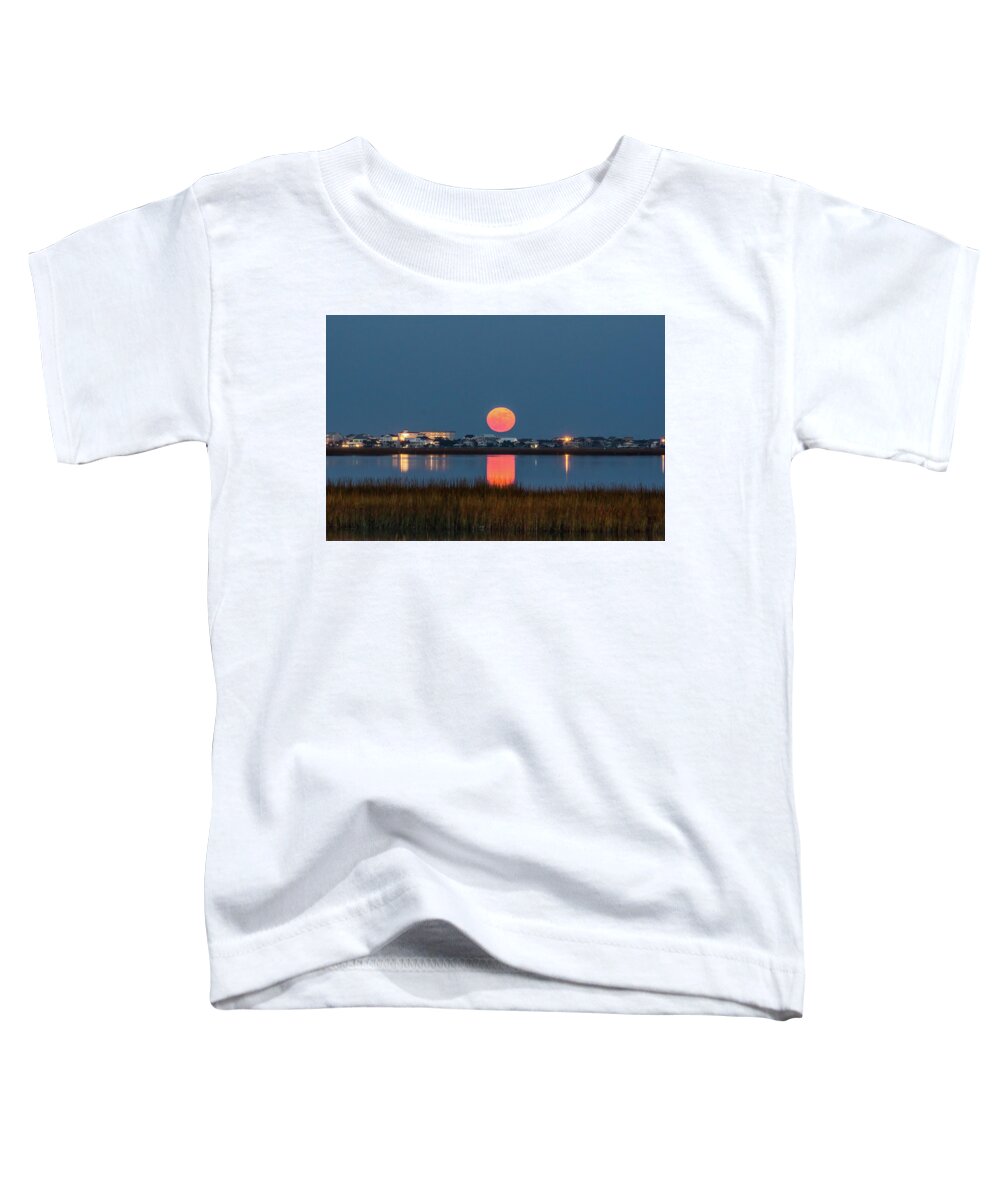 Supermoon Toddler T-Shirt featuring the photograph 2017 Supermoon by Francis Trudeau