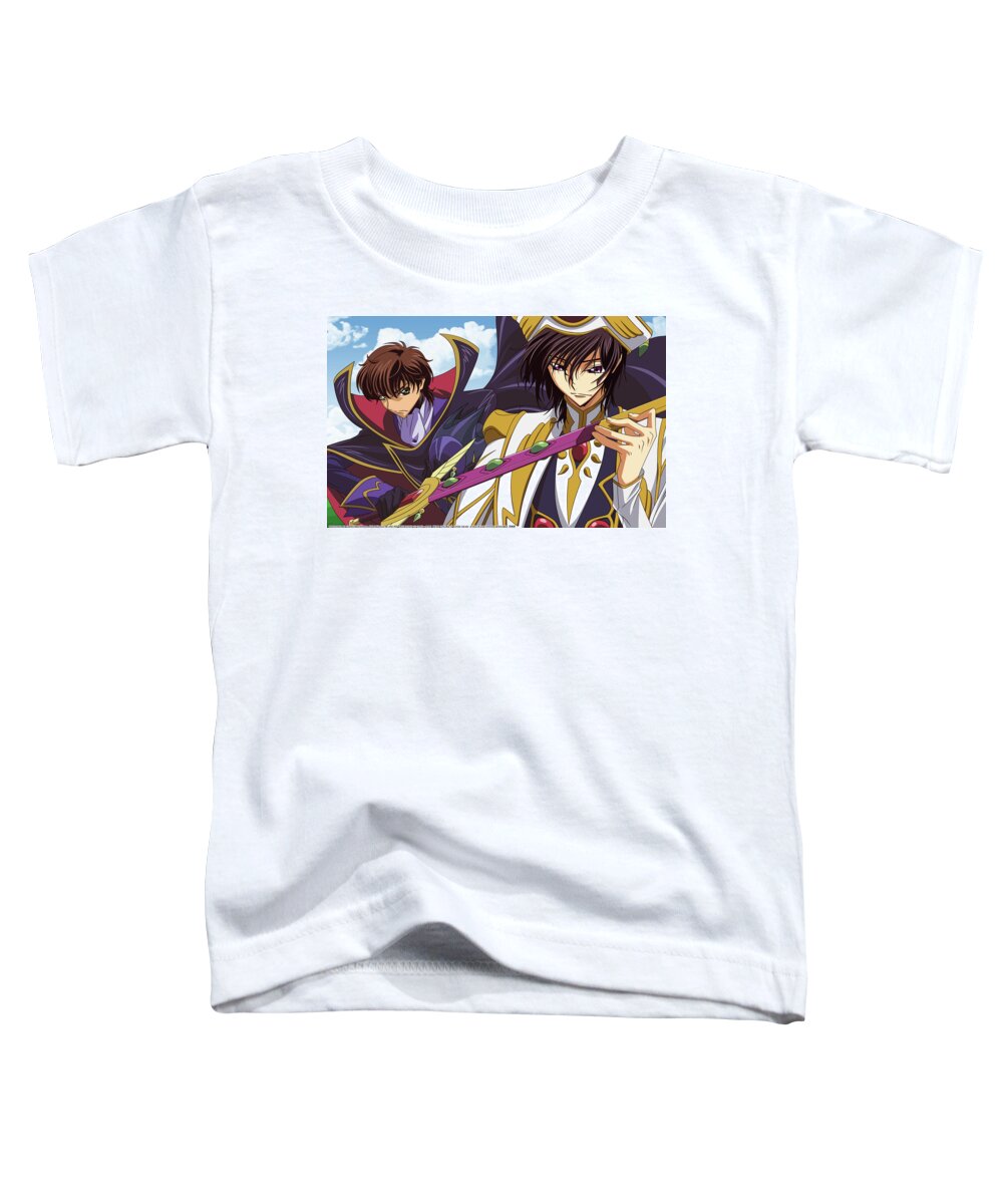 Code Geass Toddler T-Shirt featuring the digital art Code Geass #3 by Maye Loeser