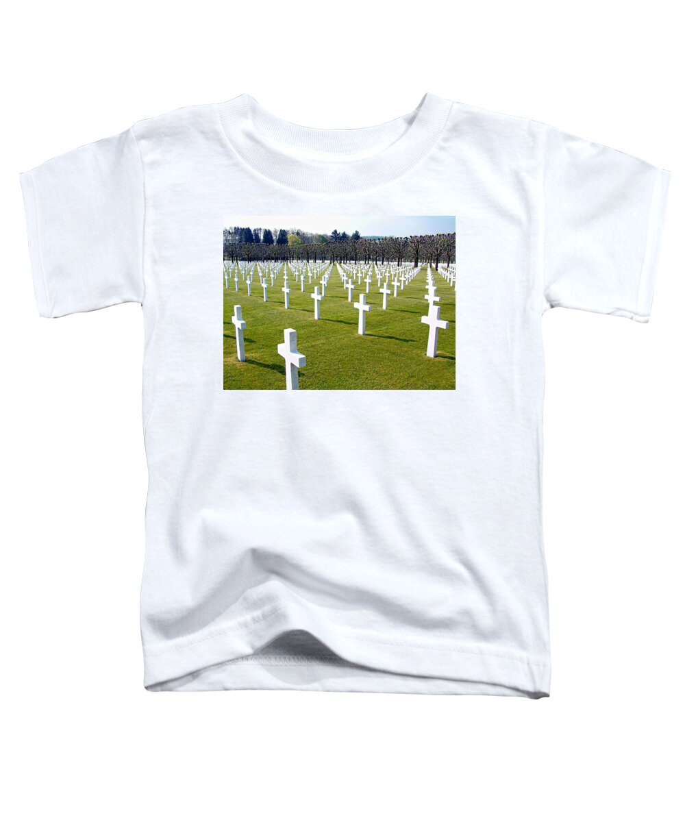 Europe Toddler T-Shirt featuring the photograph Meuse Argonne WWI American Memorial Cemetery #3 by Joseph Hendrix
