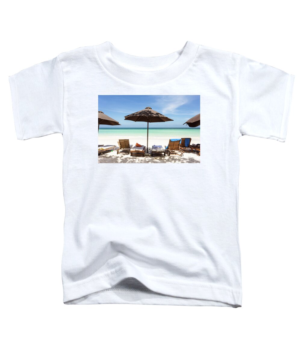 Phu Quoc Toddler T-Shirt featuring the photograph Phu Quoc Bai Sao beach in Vietnam #3 by Didier Marti