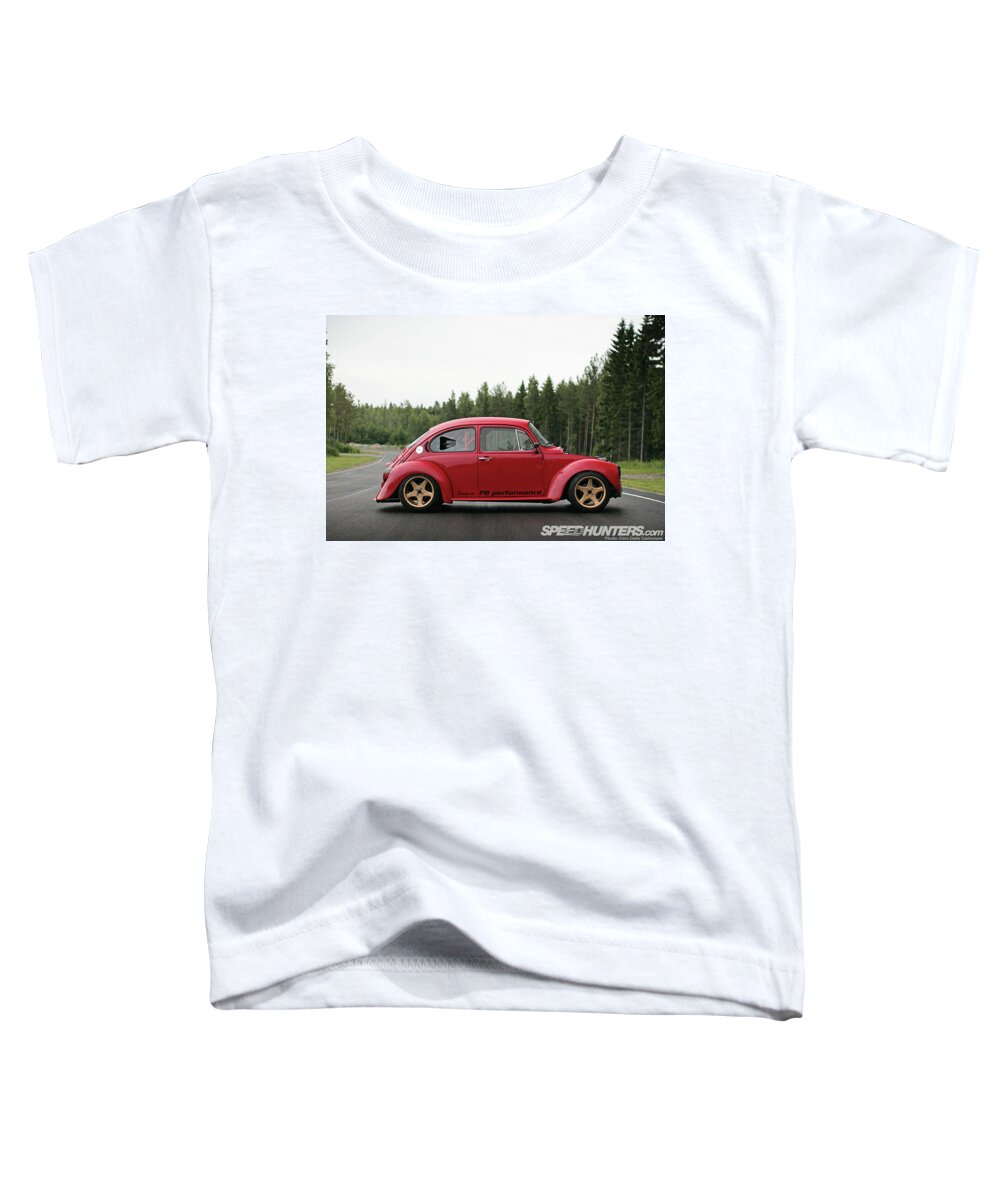 Volkswagen Beetle Toddler T-Shirt featuring the photograph Volkswagen Beetle #4 by Jackie Russo