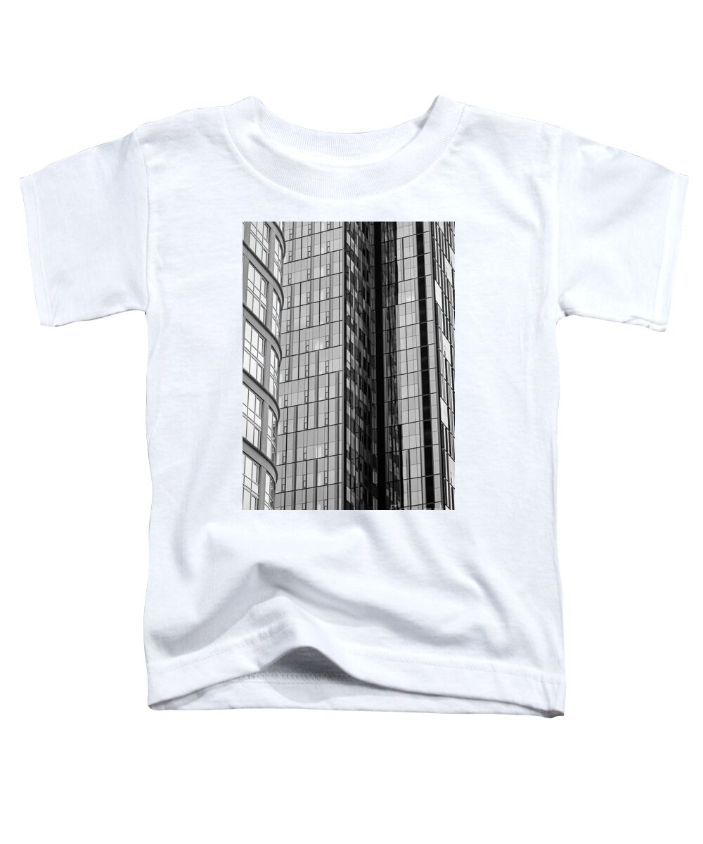 Pacific Northwest Toddler T-Shirt featuring the photograph Building Abstract #6 by Jim Corwin