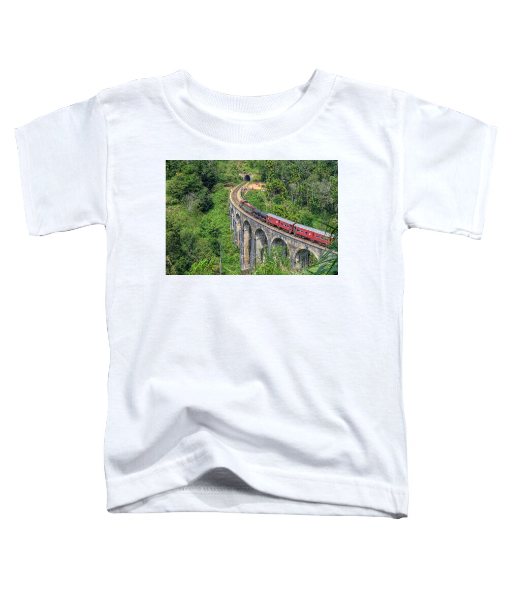 Nine Arches Bridge Toddler T-Shirt featuring the photograph Ella - Sri Lanka #6 by Joana Kruse
