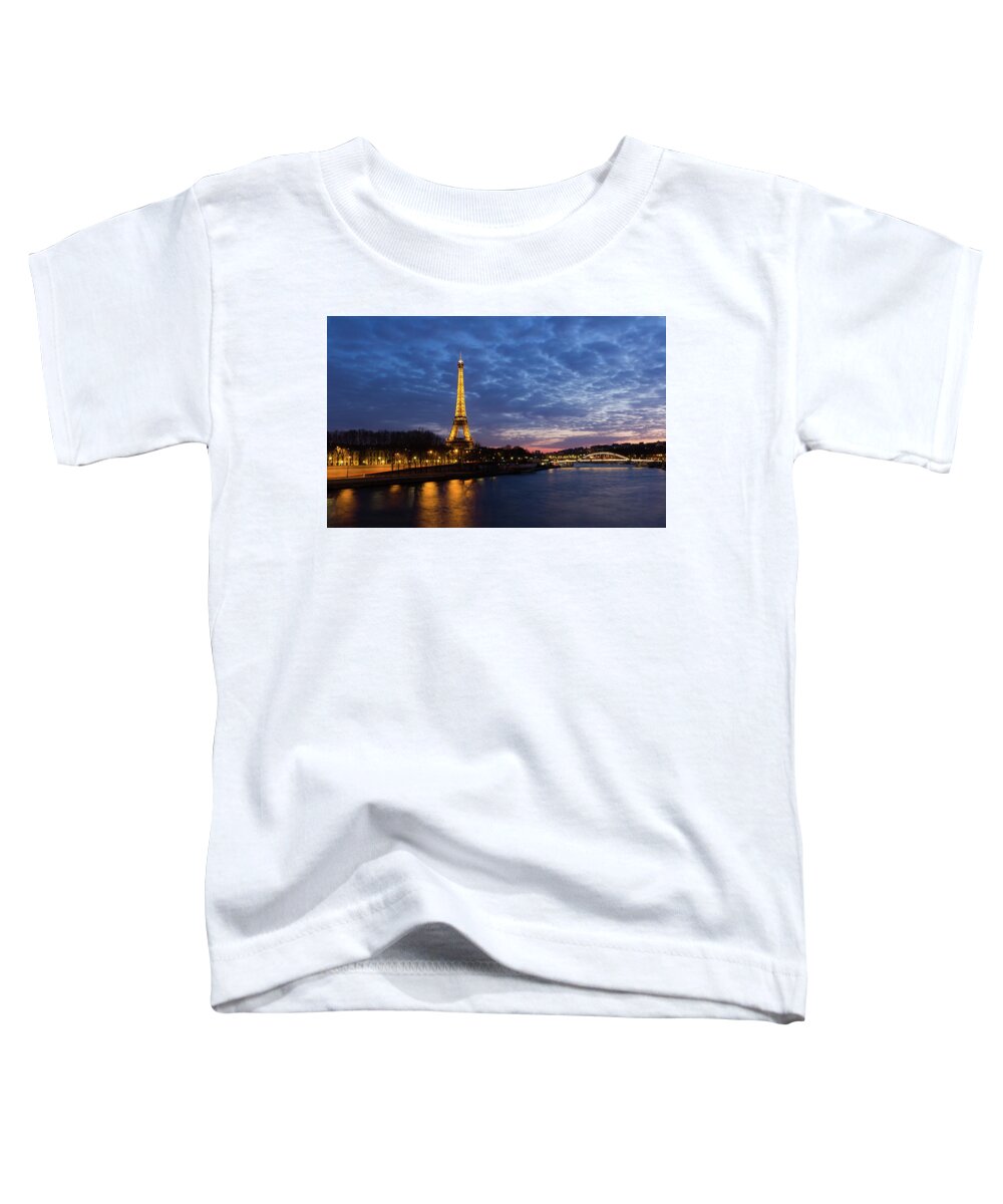 Eiffel Tower Toddler T-Shirt featuring the photograph Eiffel Tower #7 by Mariel Mcmeeking