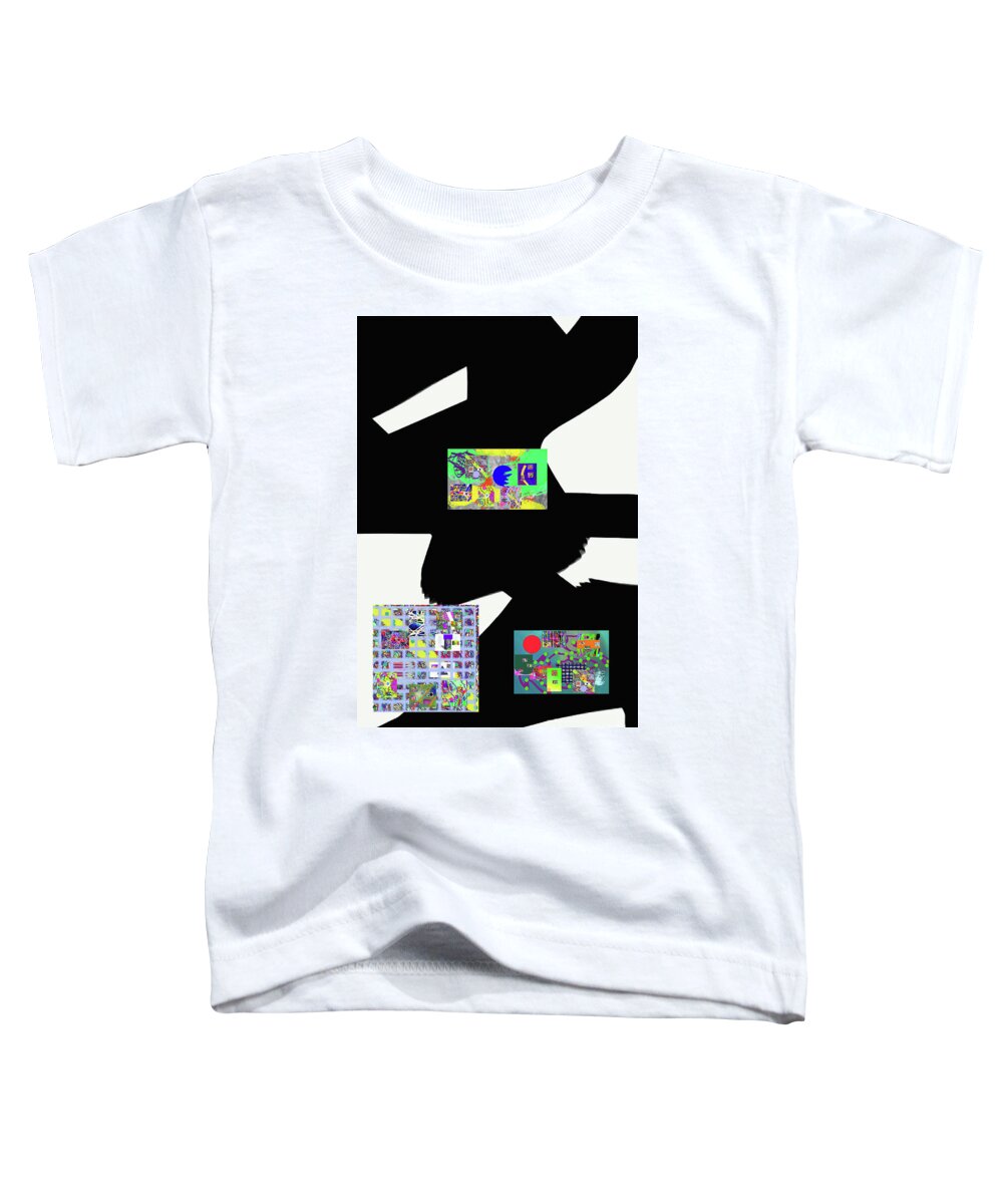 Walter Paul Bebirian Toddler T-Shirt featuring the digital art 9-4-2015abcdefghijklmnopqrtuvwxy by Walter Paul Bebirian