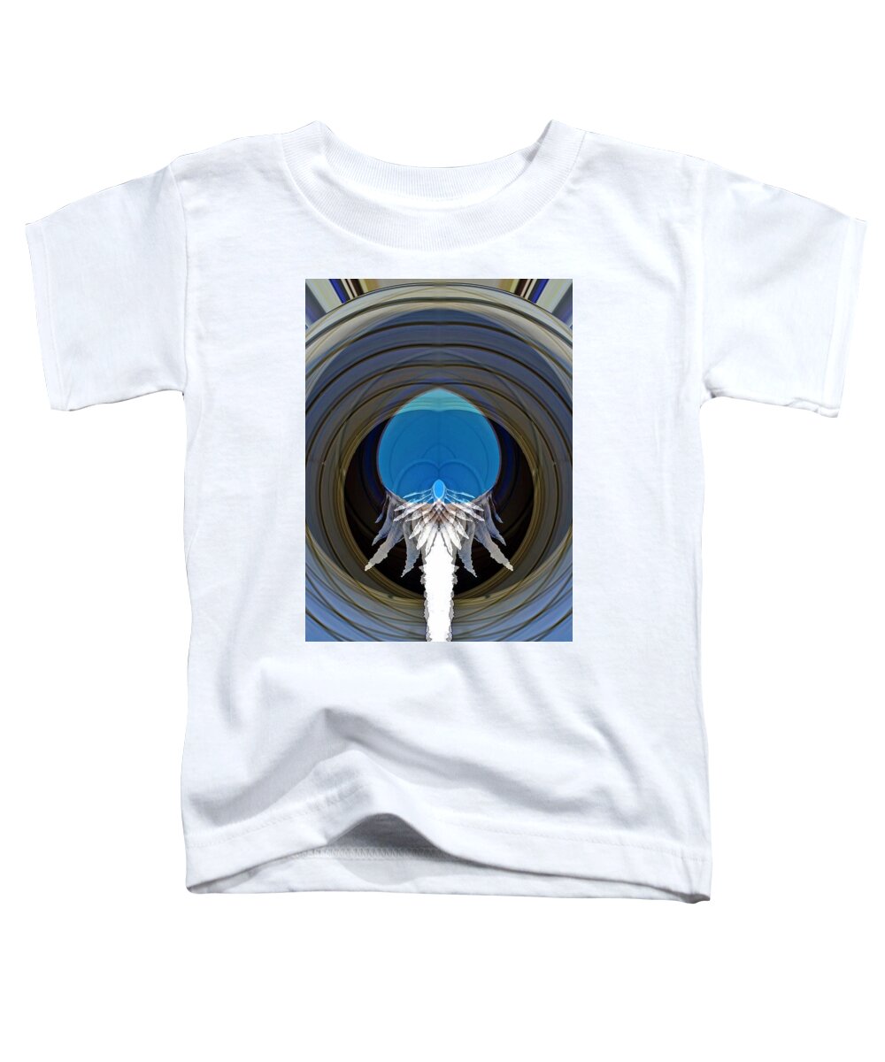Ice Toddler T-Shirt featuring the photograph Abstract ice 2 by Karl Rose