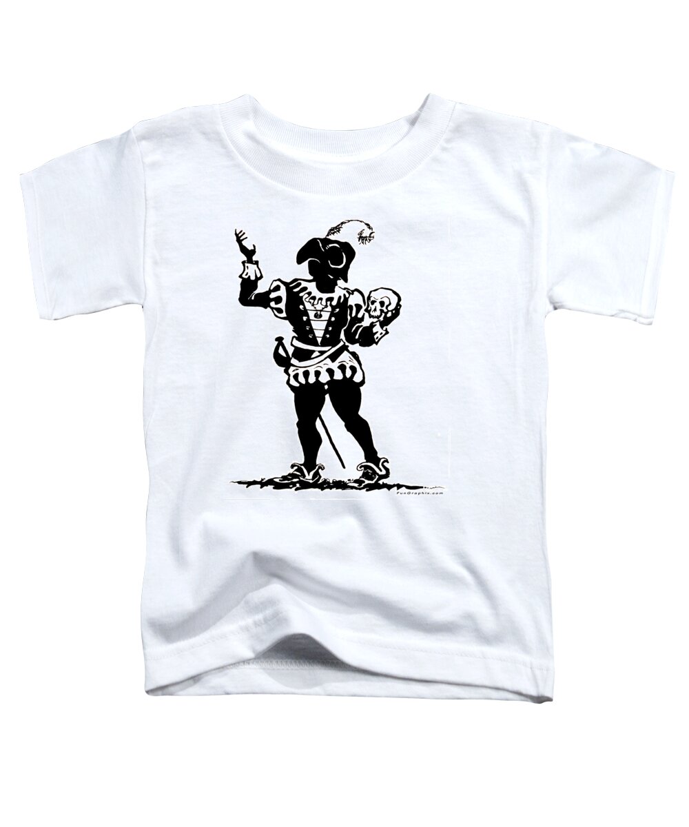 Actor Toddler T-Shirt featuring the digital art Actor by Kevin Middleton