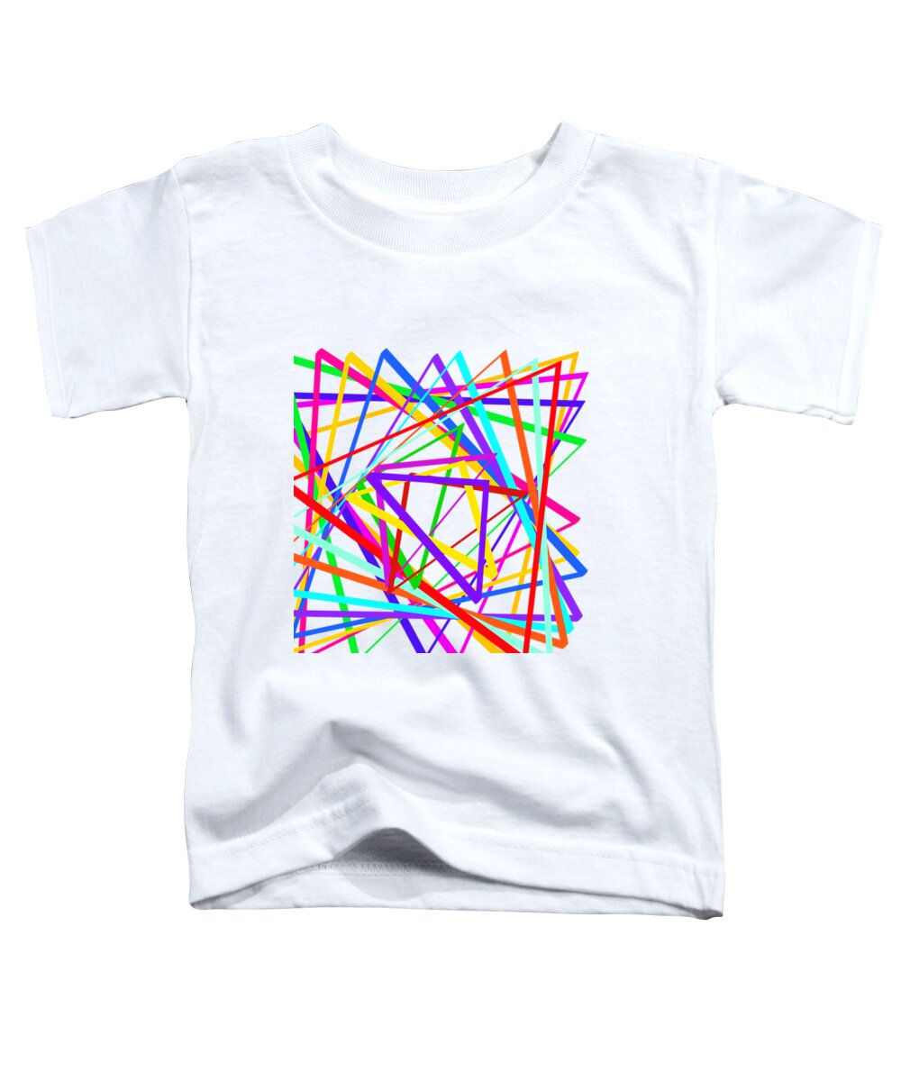 Digital Toddler T-Shirt featuring the digital art After hours by Cristina Stefan