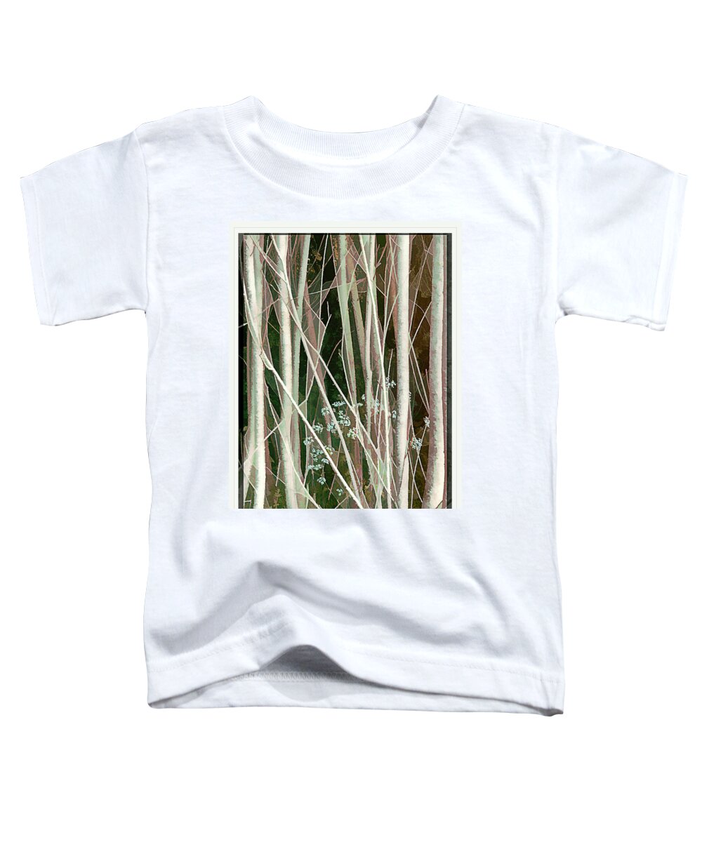 Forest Toddler T-Shirt featuring the photograph Amid the Forest by Peggy Dietz
